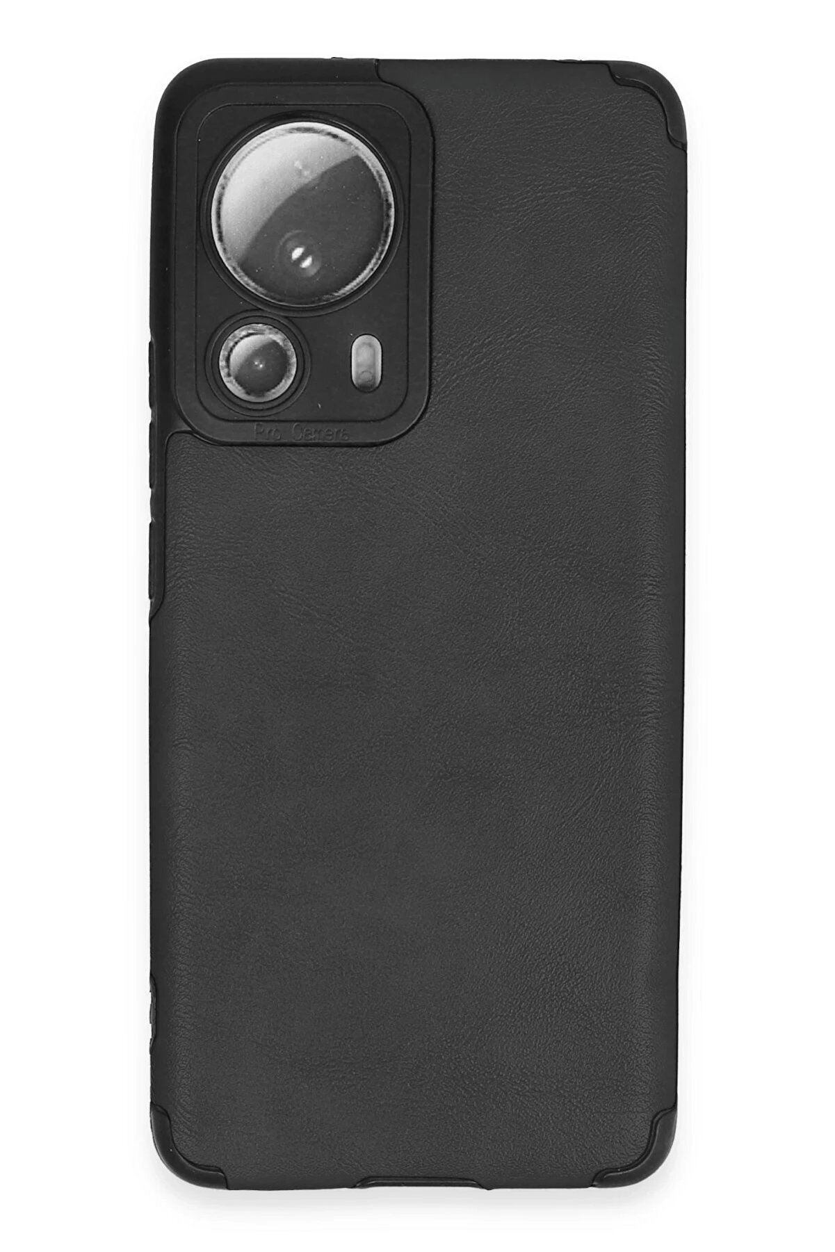 CepteToptan Xiaomi Mi 13 Lite Kılıf Loop Deri Silikon - Siyah - DROPX4899-9324