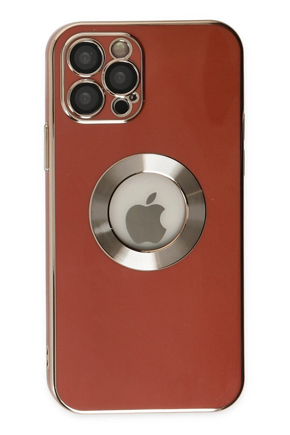 İphone 12 Pro Kılıf Store Si̇li̇kon - Kırmızı - Dropx9577-5544