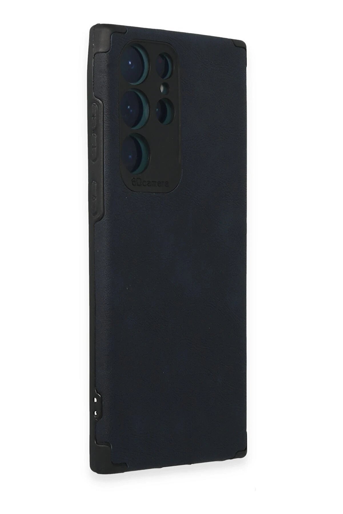 Samsung Galaxy S22 Ultra Kılıf Loop Deri̇ Si̇li̇kon - Laci̇vert - Dropx5637-8833