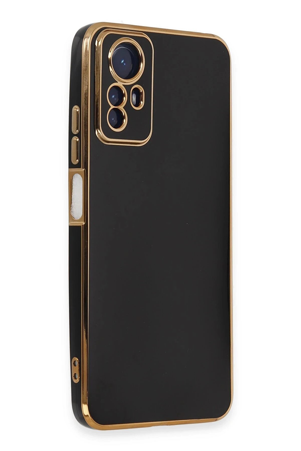 Xi̇aomi̇ Redmi̇ Note 12S Kılıf Volet Si̇li̇kon - Si̇yah - Dropx3856-6093