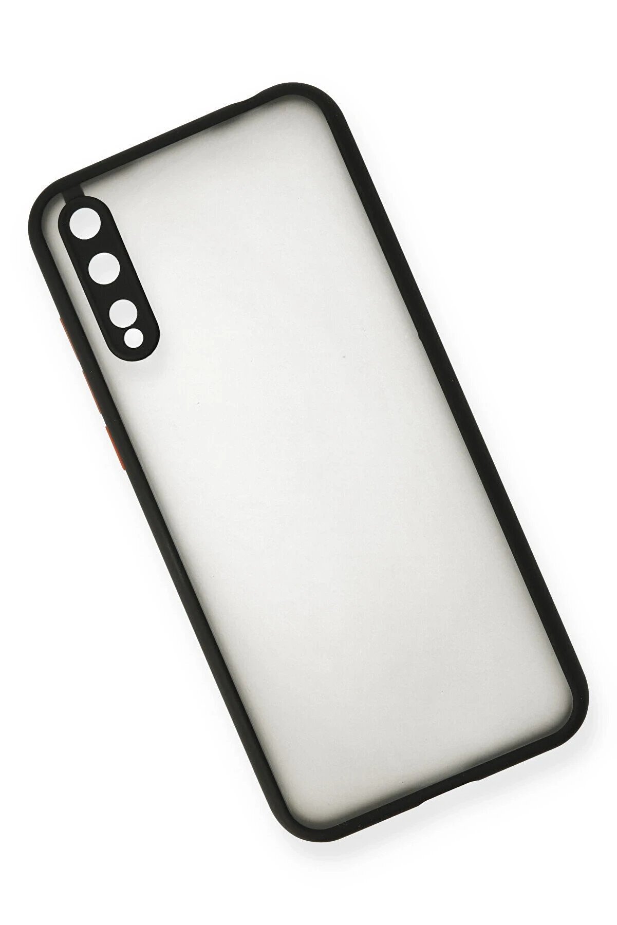 Huawei̇ P40 Li̇te E Kılıf Montreal Si̇li̇kon Kapak - Si̇yah - Dropx9580-6116