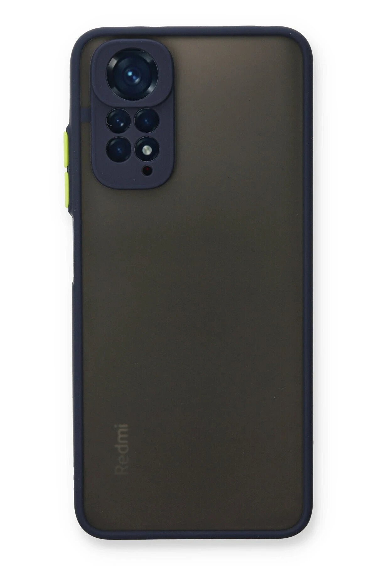 CepteToptan Xiaomi Redmi Note 11 Pro Kılıf Montreal Silikon Kapak - Lacivert - DROPX2875-7741