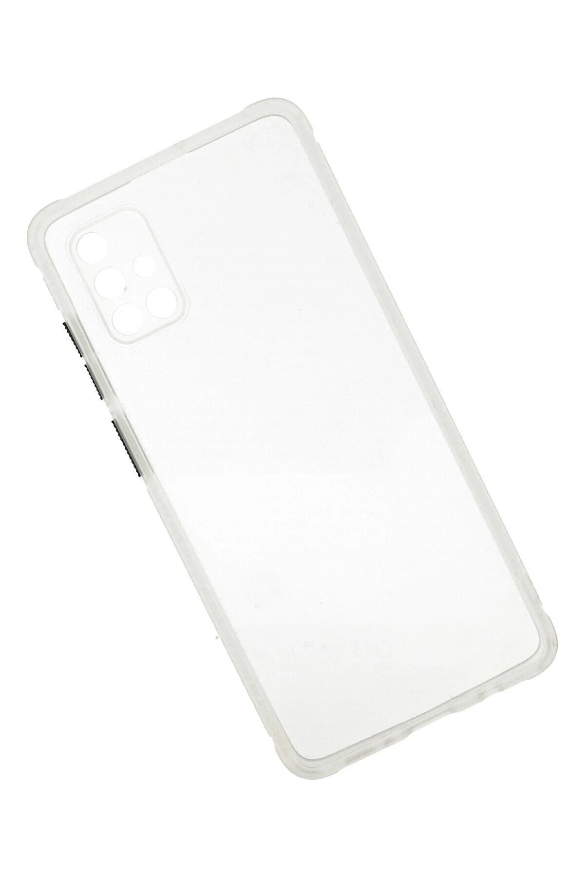 Samsung Galaxy A71 Kılıf Mi̇ami̇ Şeffaf Si̇li̇kon - Şeffaf - Dropx6852-6523