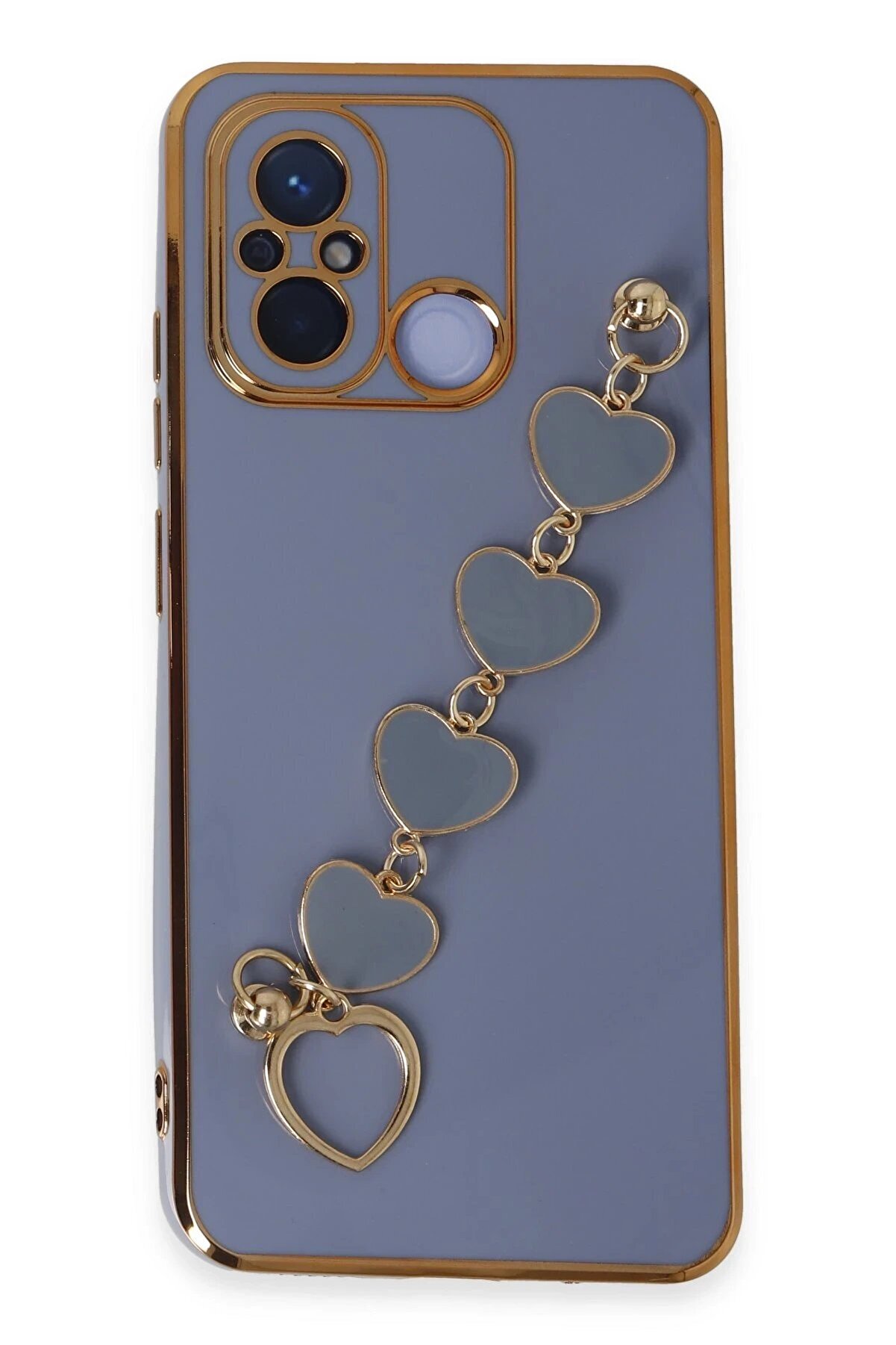 CepteToptan Xiaomi Redmi 12C Kılıf Esila Silikon - Gri - DROPX7464-2404