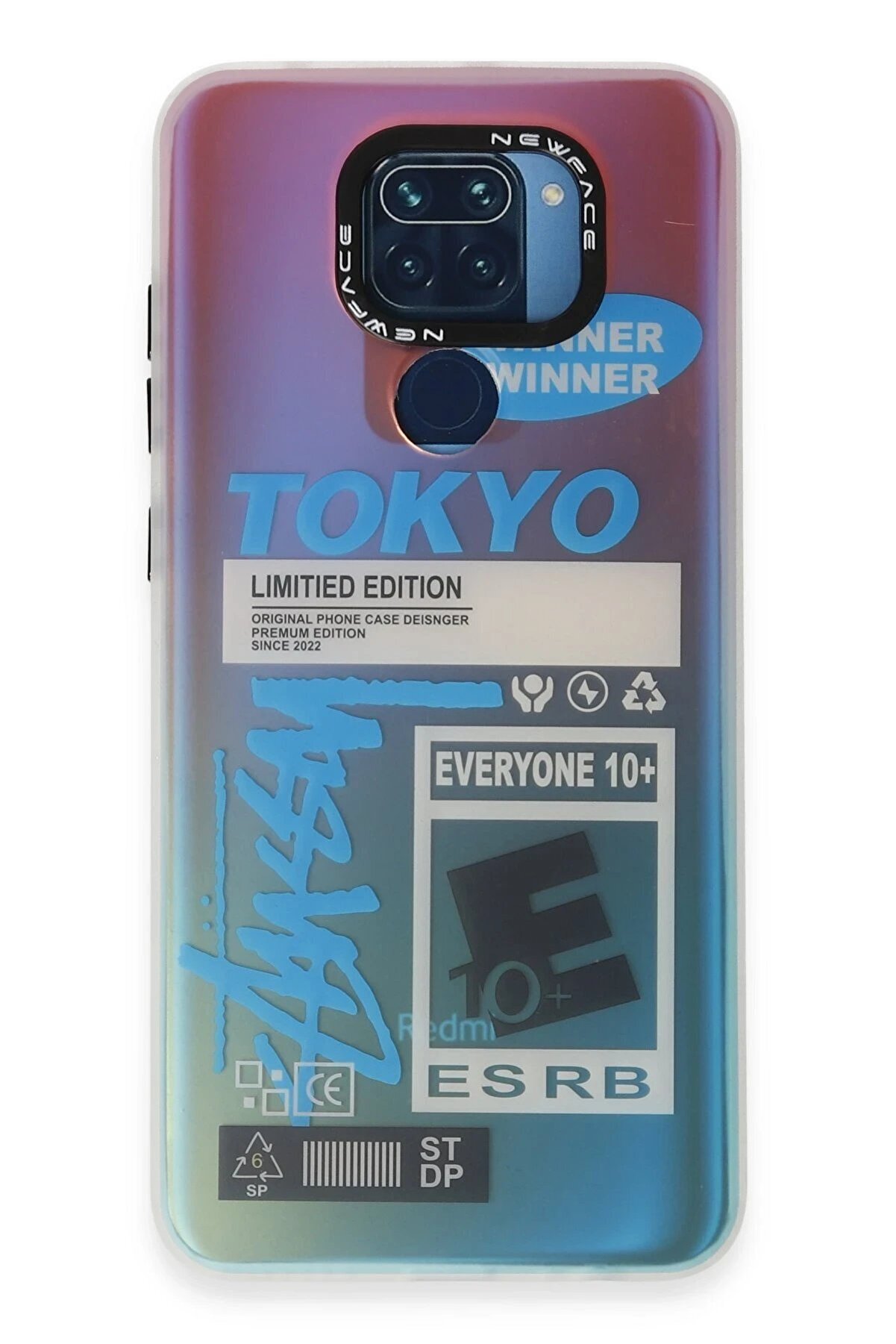 CepteToptan Xiaomi Redmi Note 9 Kılıf Estoril Desenli Kapak - Estoril - 1 - DROPX1776-5678