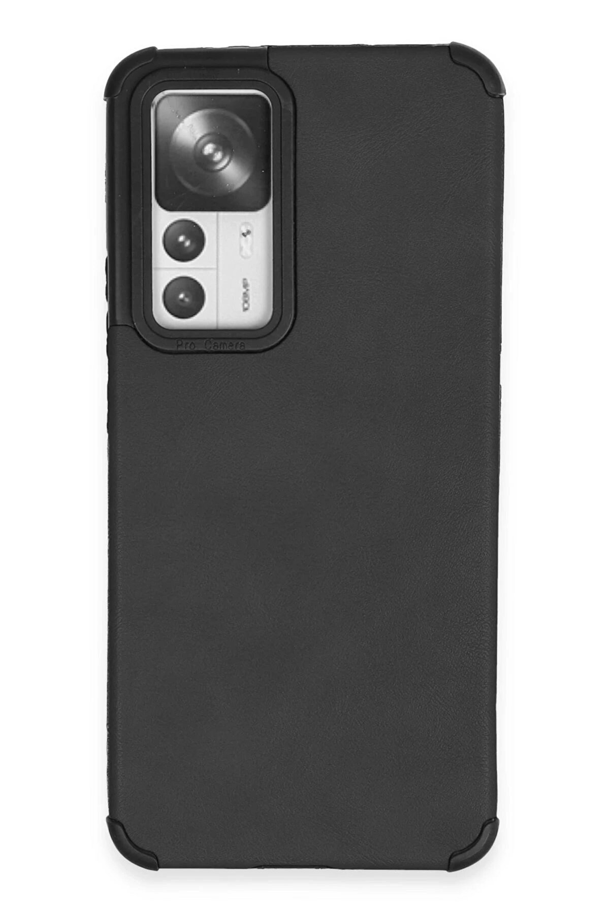 CepteToptan Xiaomi Mi 12T Kılıf Loop Deri Silikon - Siyah - DROPX4598-8337