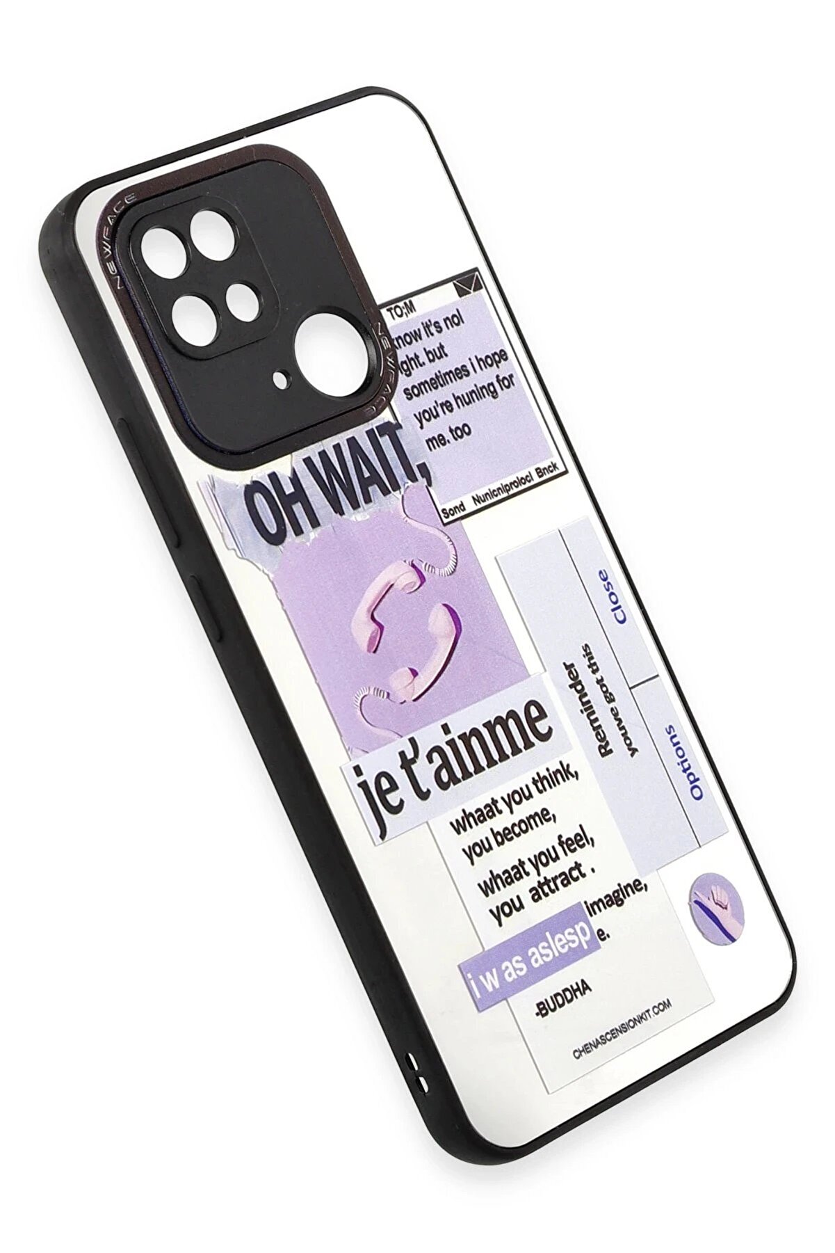 Xi̇aomi̇ Redmi̇ 10C Kılıf Mi̇rror Desenli̇ Kapak - Mi̇rror - 4 - Dropx3776-9142