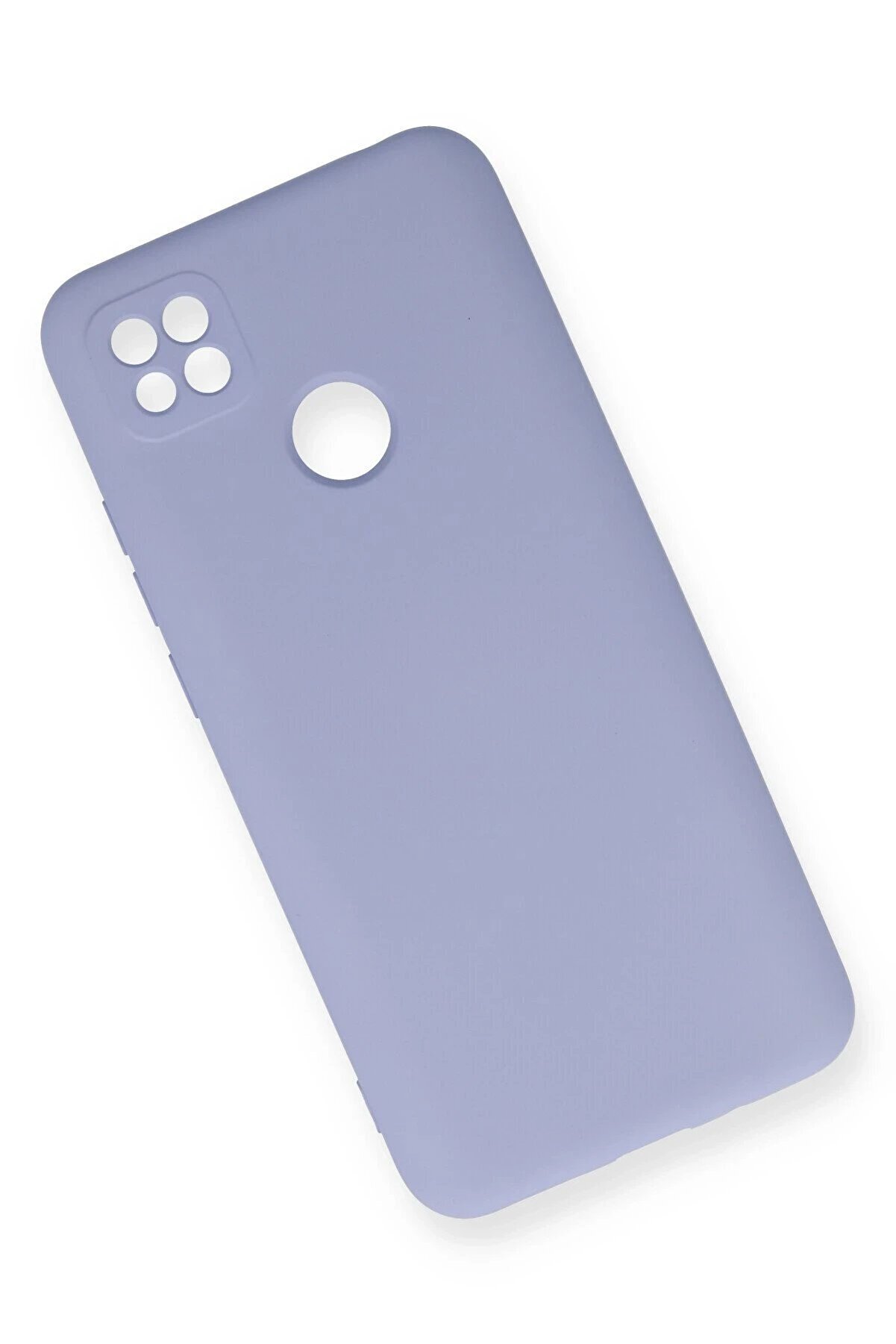 Xi̇aomi̇ Redmi̇ 9C Kılıf Nano İ&ccedil;i̇ Kadi̇fe Si̇li̇kon - Li̇la - Dropx2706-2147