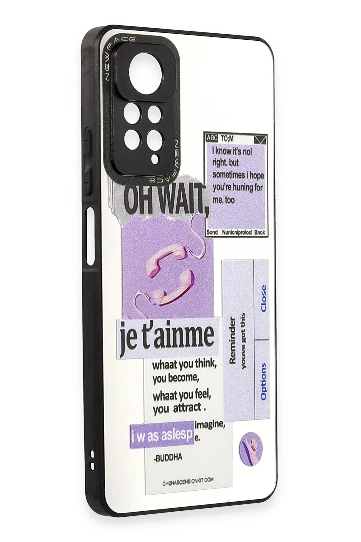 CepteToptan Xiaomi Redmi Note 11 Pro Kılıf Mirror Desenli Kapak - Mirror - 4 - DROPX4218-2857