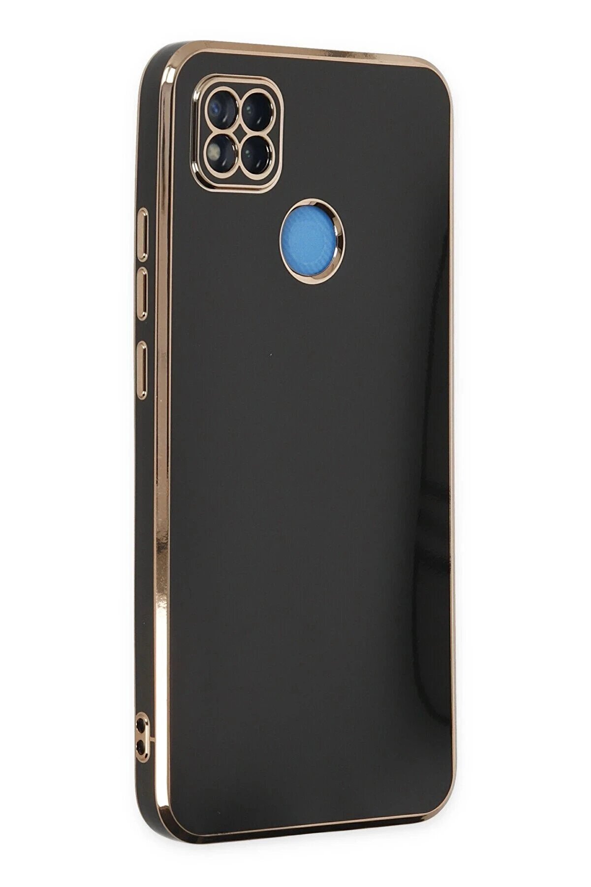 CepteToptan Xiaomi Redmi 9C Kılıf Volet Silikon - Siyah - DROPX4348-7637