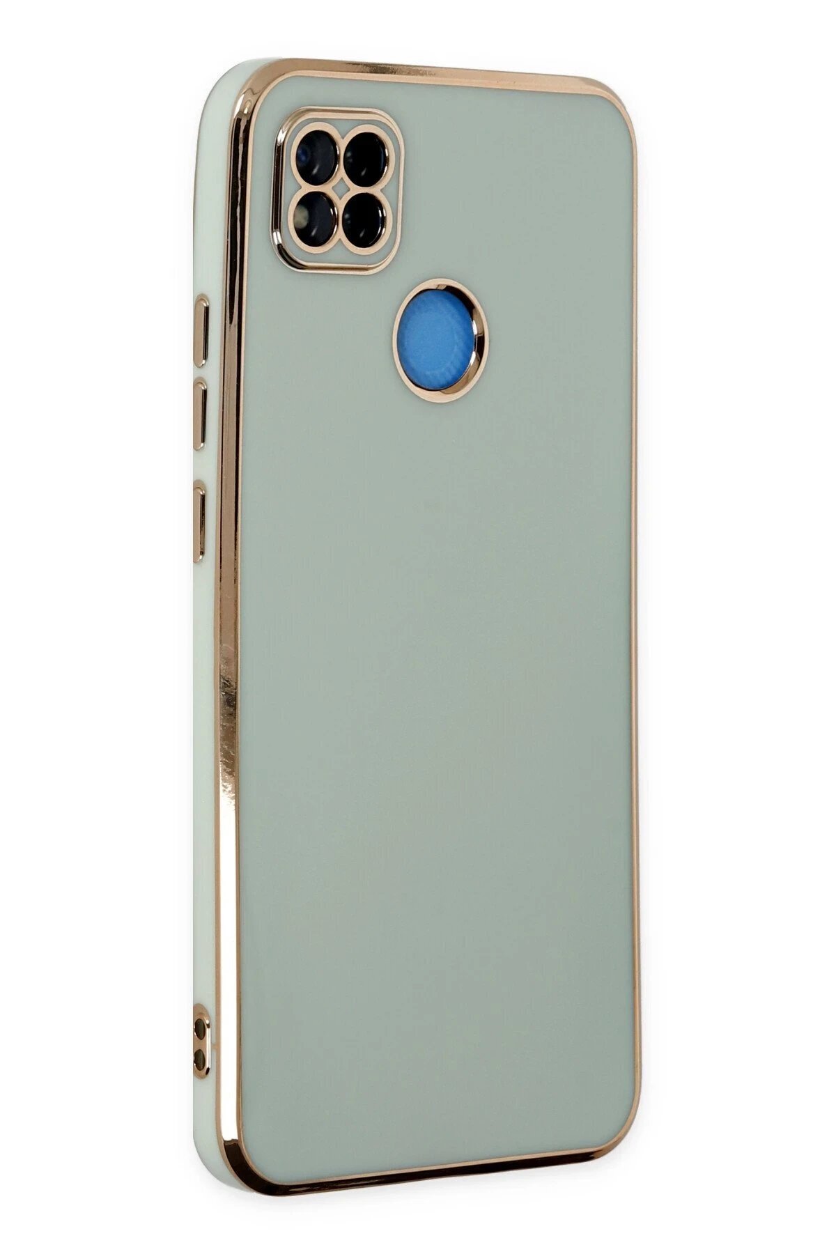 CepteToptan Xiaomi Redmi 9C Kılıf Volet Silikon - A&ccedil;ık Yeşil - DROPX9732-2865