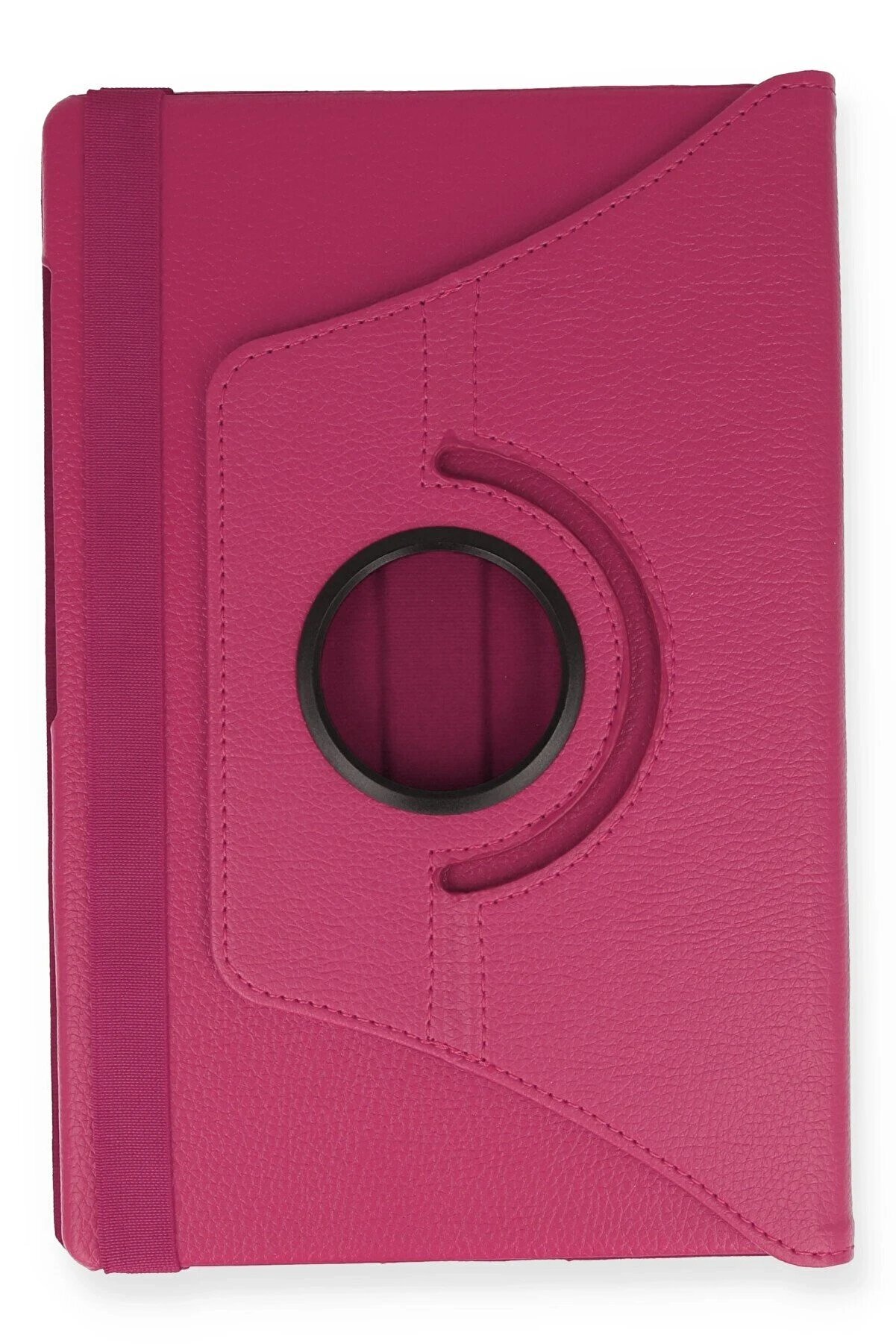 M10 Fhd Plus X606F Kılıf 360 Tablet Deri̇ Kılıf - Pembe - Dropx8958-6642