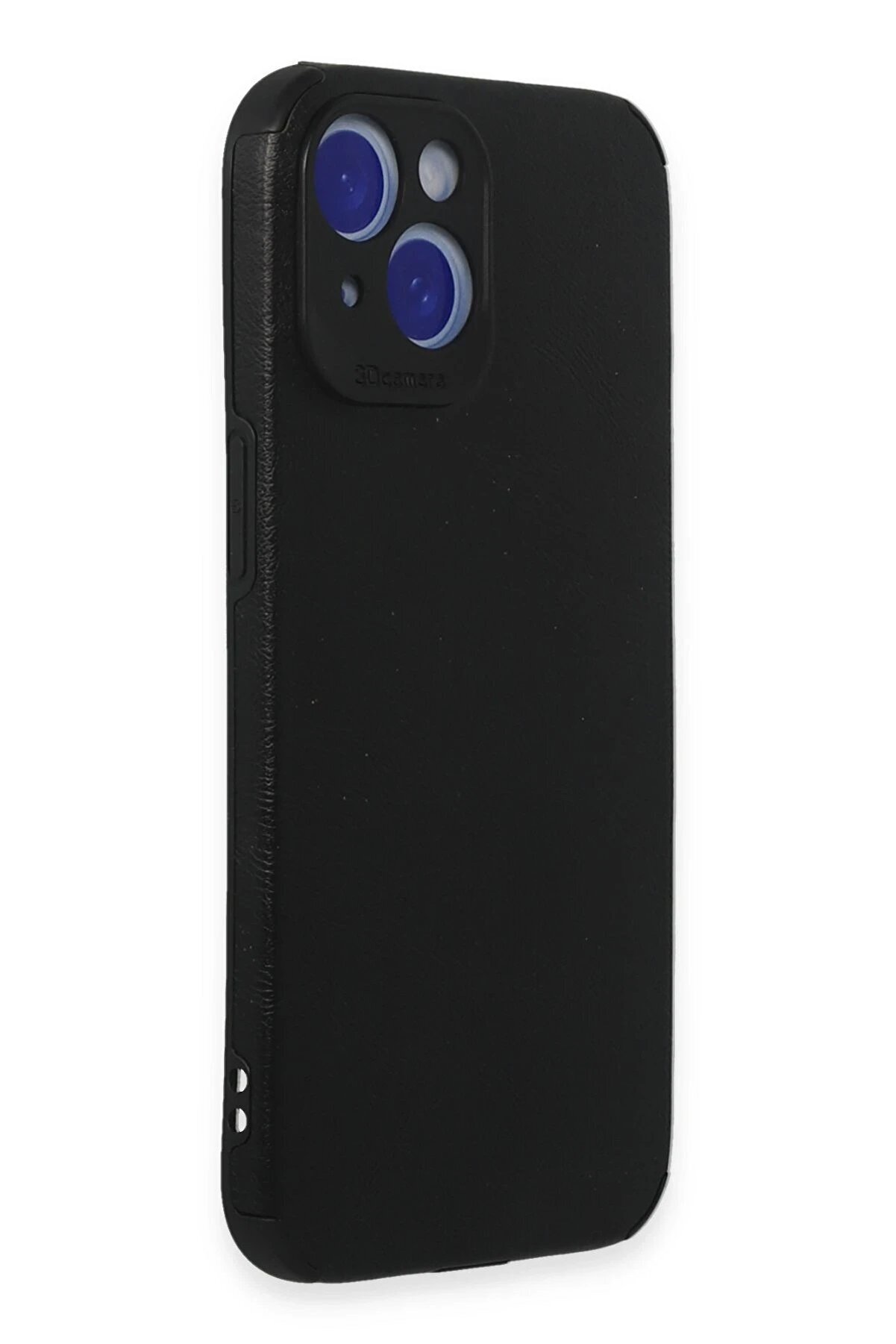 İphone 15 Kılıf Loop Deri̇ Si̇li̇kon - Si̇yah - Dropx2380-1304