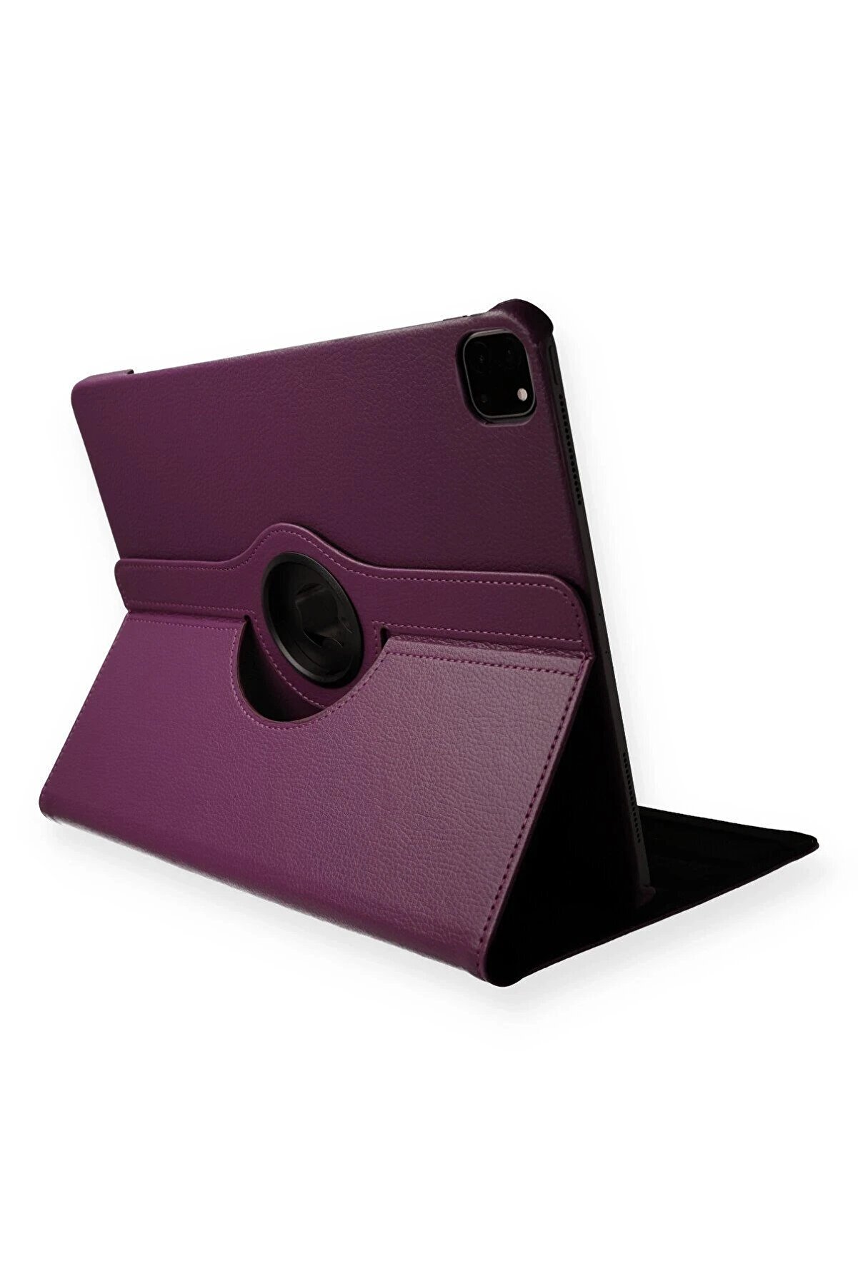 CepteToptan iPad Pro 11 (2020) Kılıf 360 Tablet Deri Kılıf - Mürdüm - DROPX2825-3085