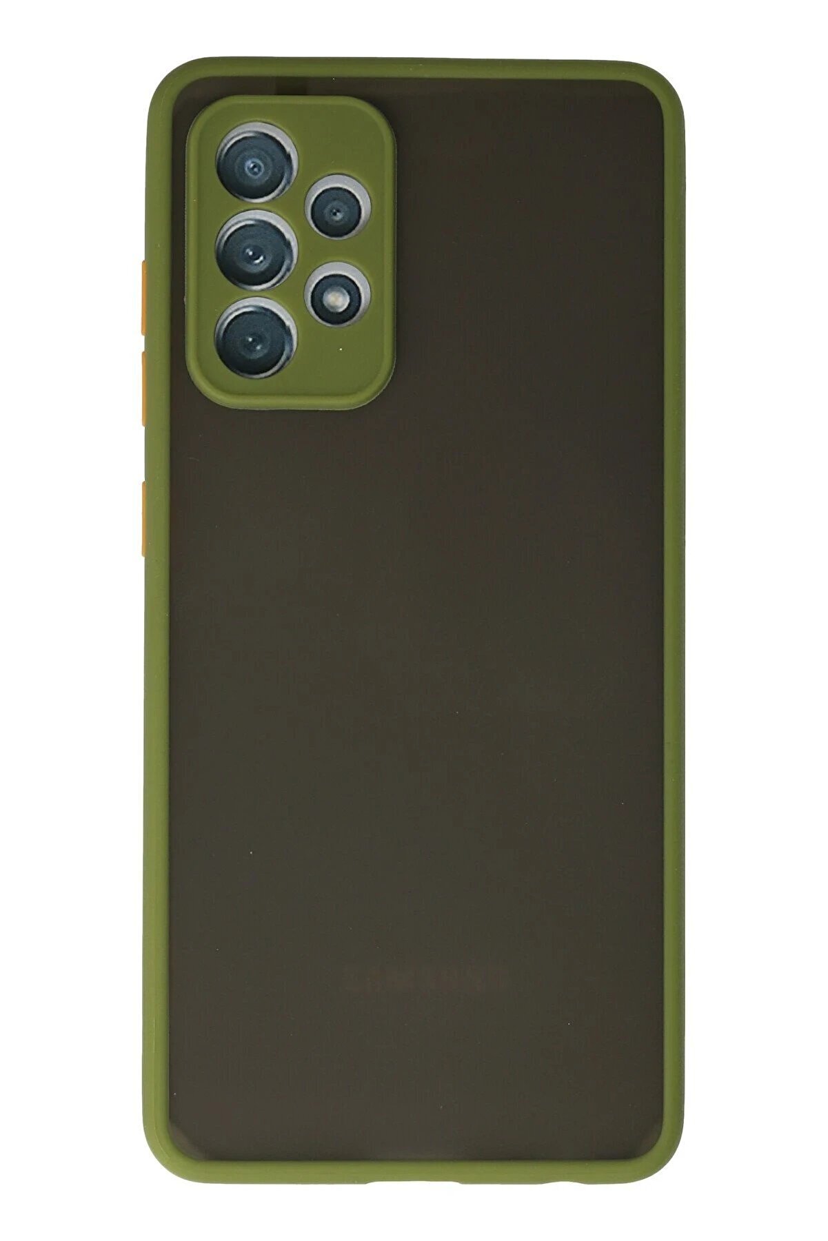 CepteToptan Samsung Galaxy A72 Kılıf Montreal Silikon Kapak - Yeşil - DROPX4201-8631