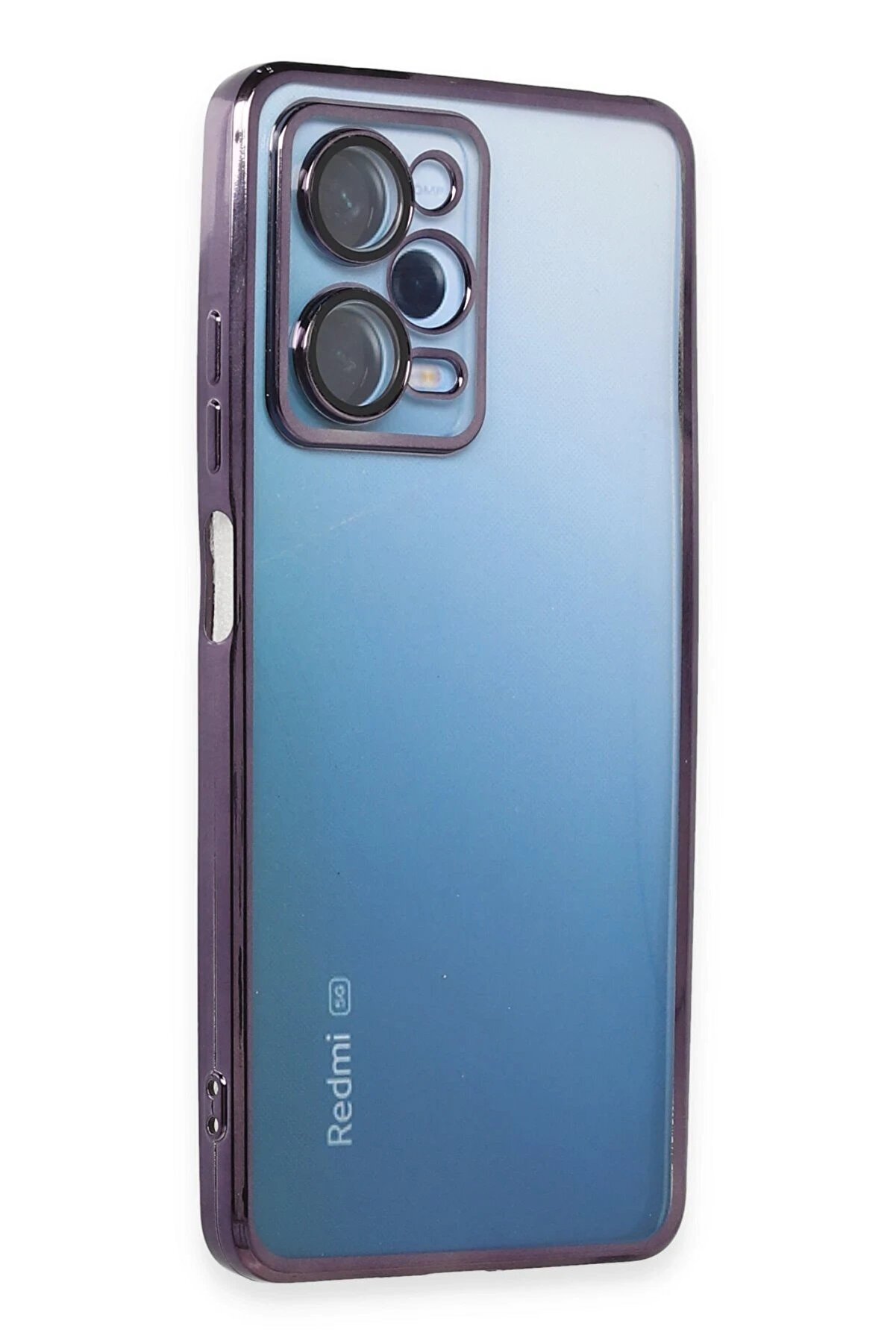 Xi̇aomi̇ Redmi̇ Note 12 Pro 5G Kılıf Lensli̇ Si̇li̇kon - Mor - Dropx4922-9667