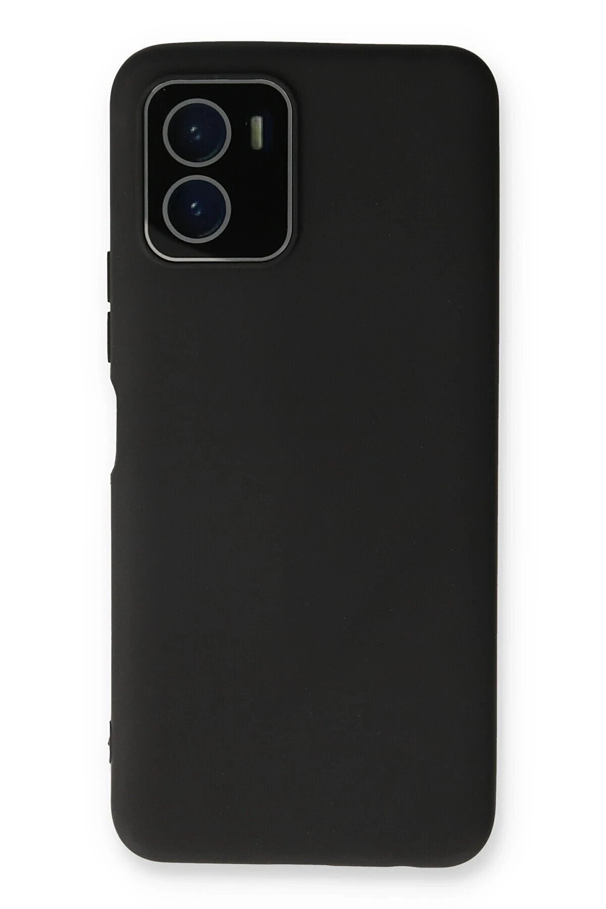 CepteToptan Vivo Y15S Kılıf Lansman Glass Kapak - Siyah - DROPX9064-1653