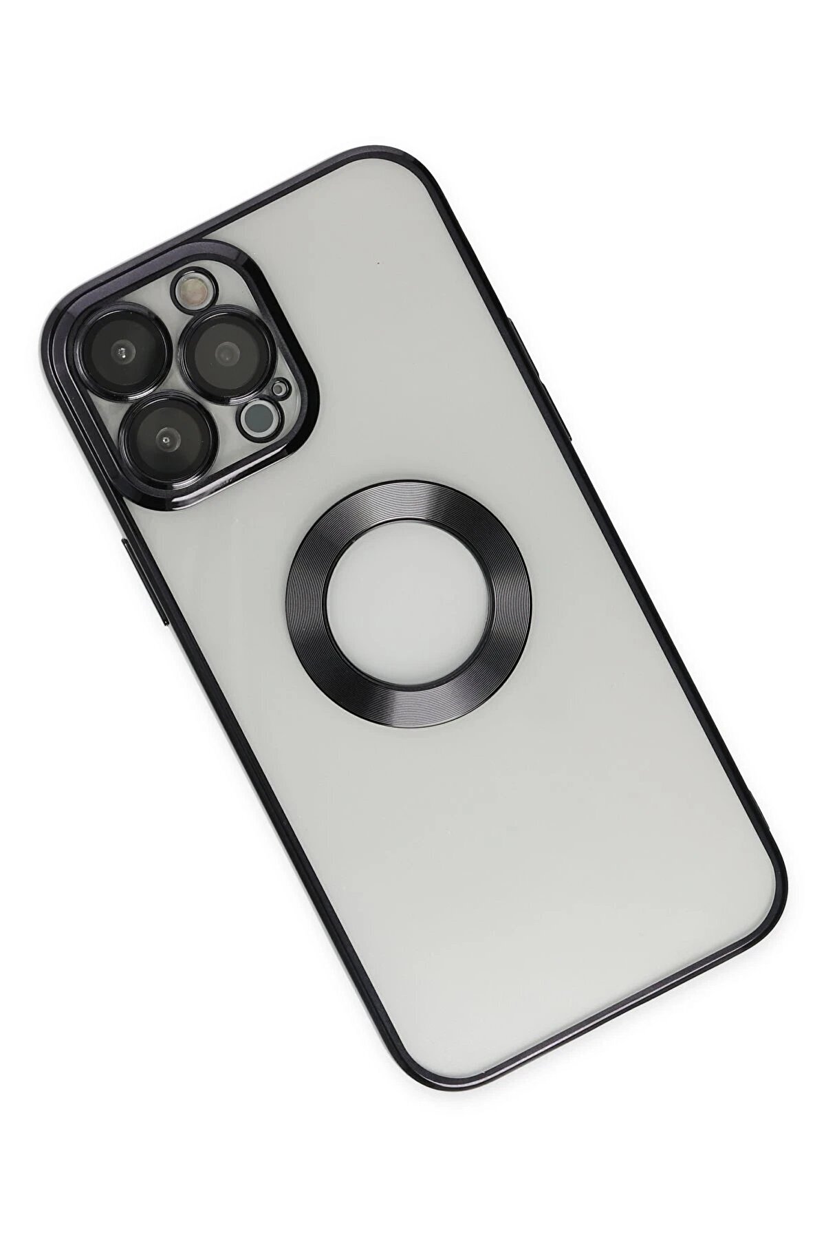 İphone 14 Pro Kılıf Slot Si̇li̇kon - Si̇yah - Dropx8552-9470