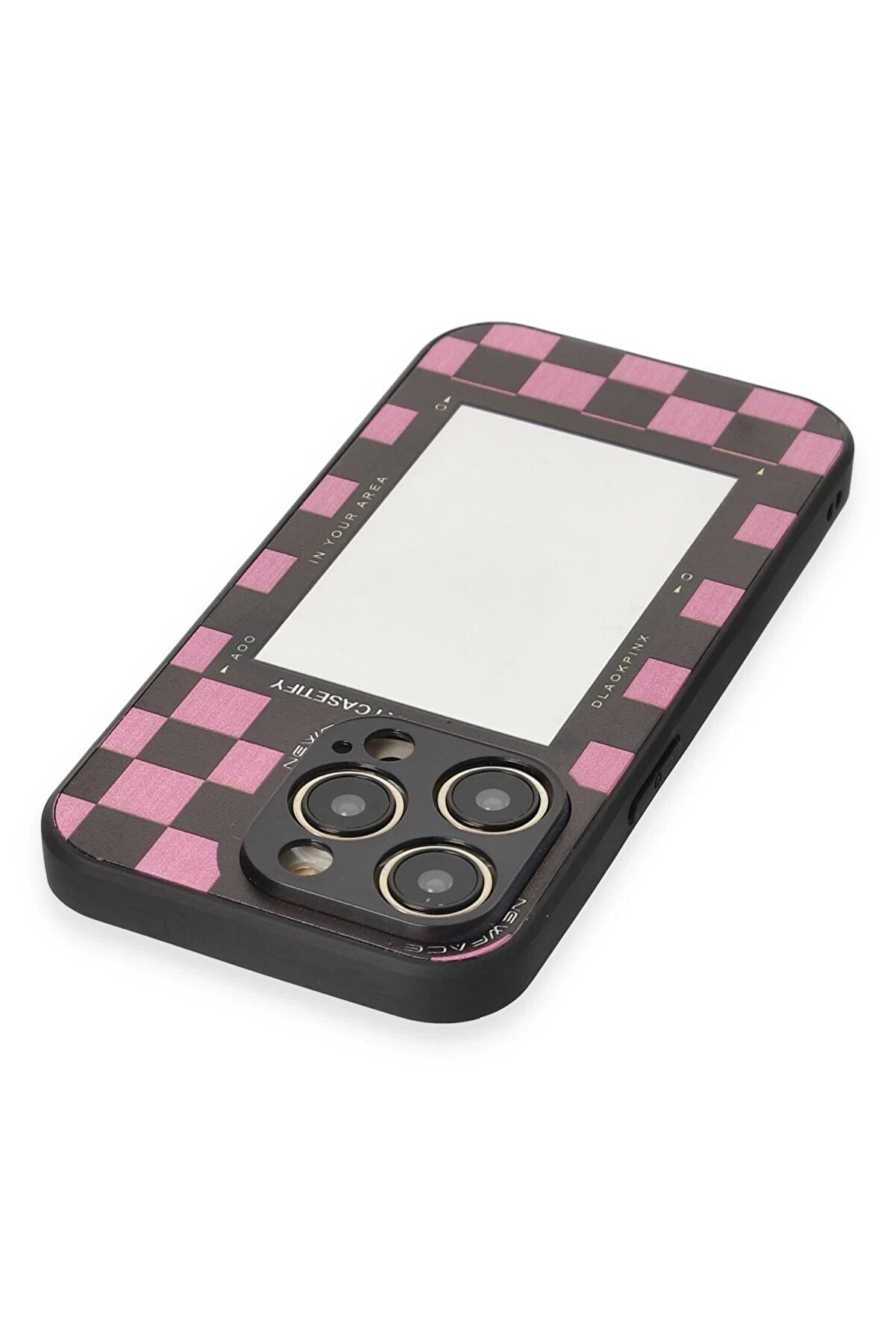 İphone 12 Pro Kılıf Mi̇rror Desenli̇ Kapak - Mi̇rror - 8 - Dropx1254-3070