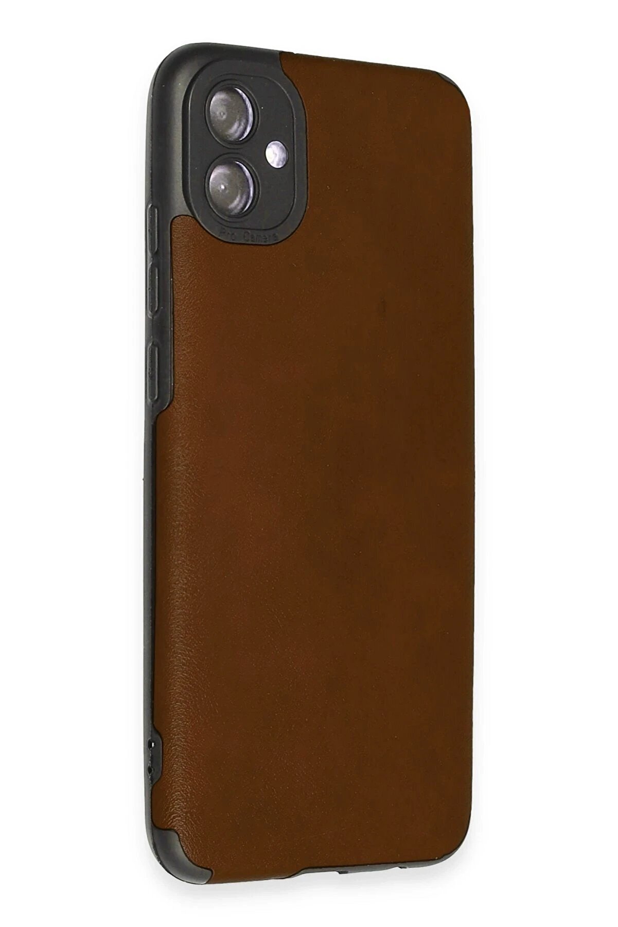 Samsung Galaxy A04E Kılıf Loop Deri̇ Si̇li̇kon - Kahverengi̇ - Dropx5745-8135