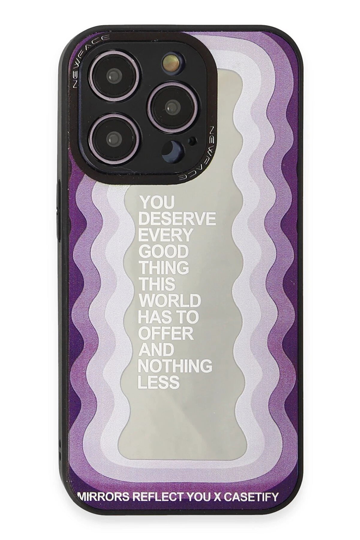 İphone 12 Pro Max Kılıf Mi̇rror Desenli̇ Kapak - Mi̇rror - 5 - Dropx1305-4570