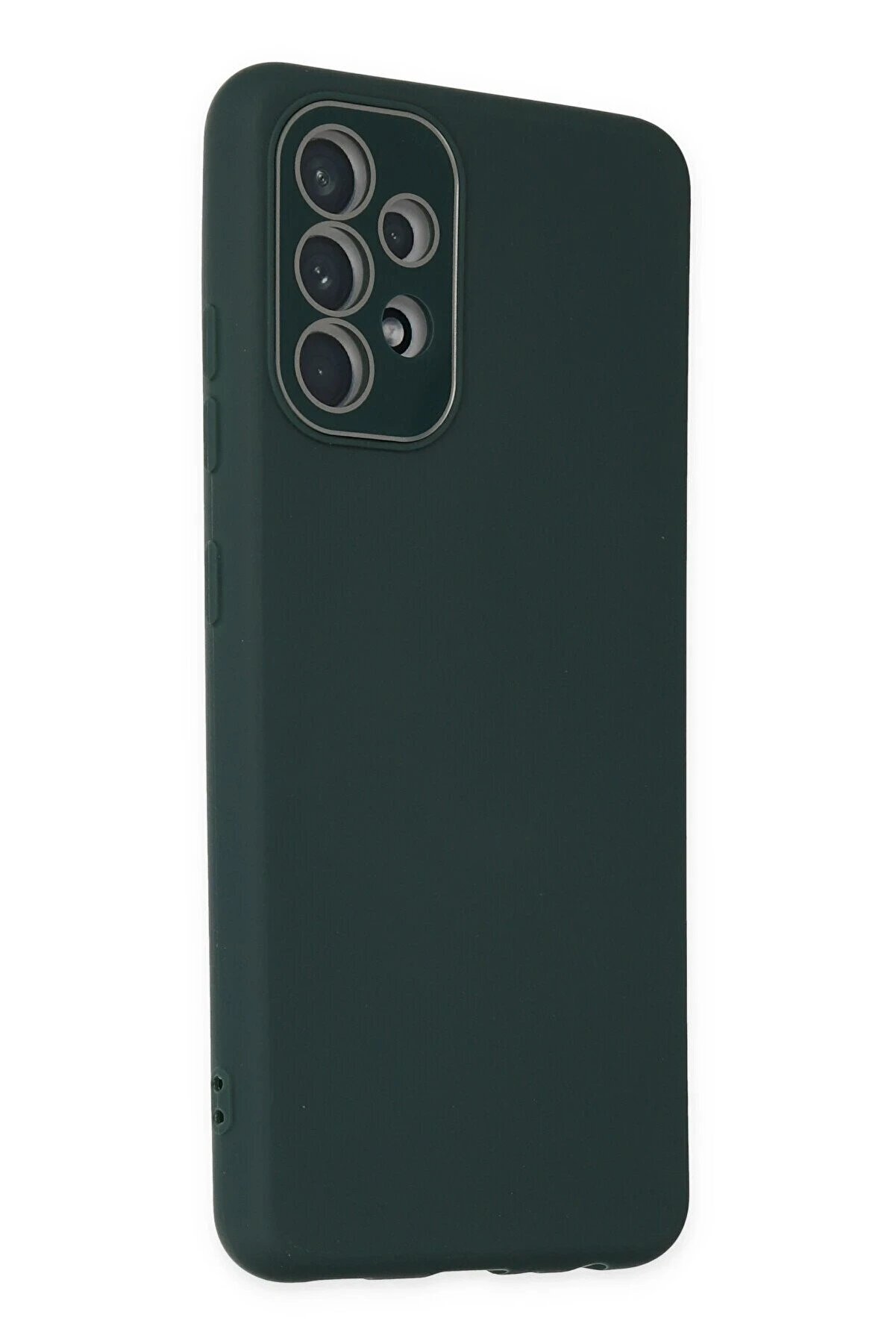 Samsung Galaxy A33 5G Kılıf Lansman Glass Kapak - Koyu Yeşi̇l - Dropx8612-8748