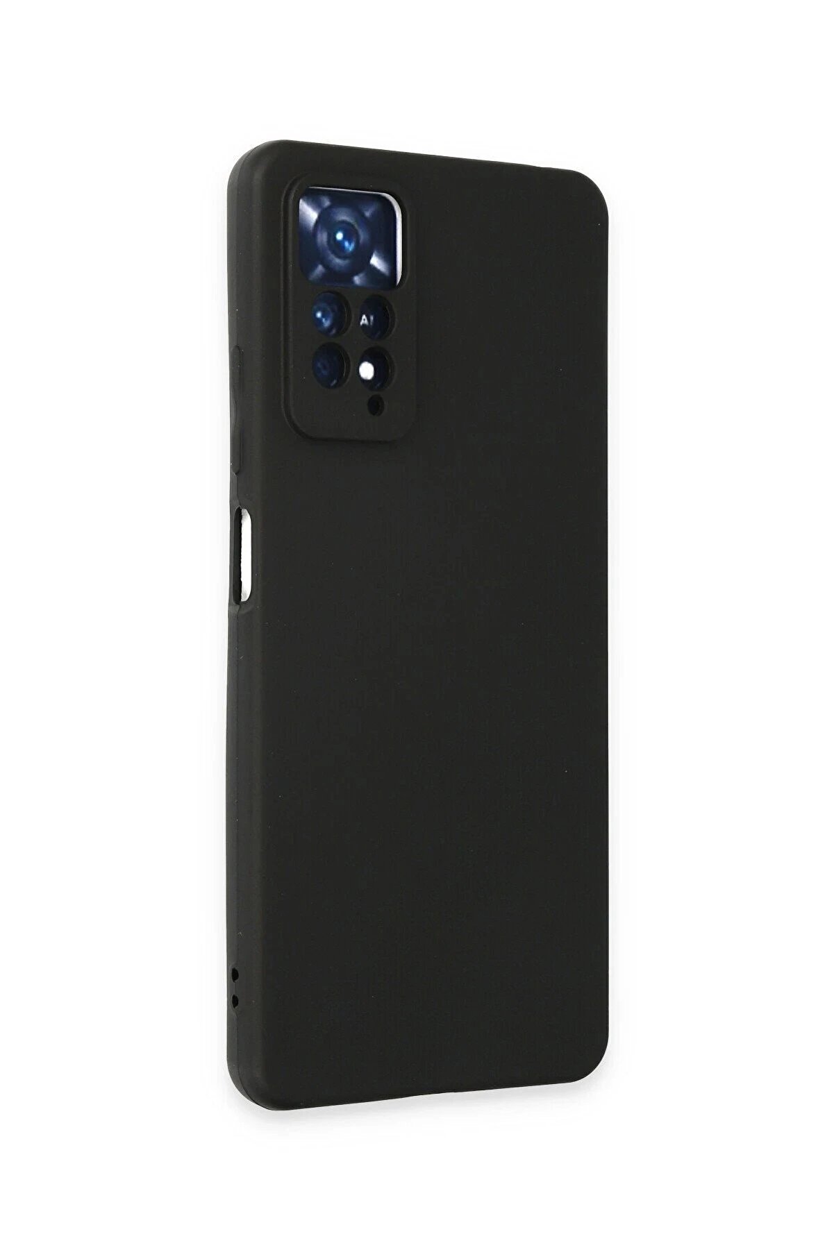Xi̇aomi̇ Redmi̇ Note 11 Kılıf Fi̇rst Si̇li̇kon - Si̇yah - Dropx1815-1907