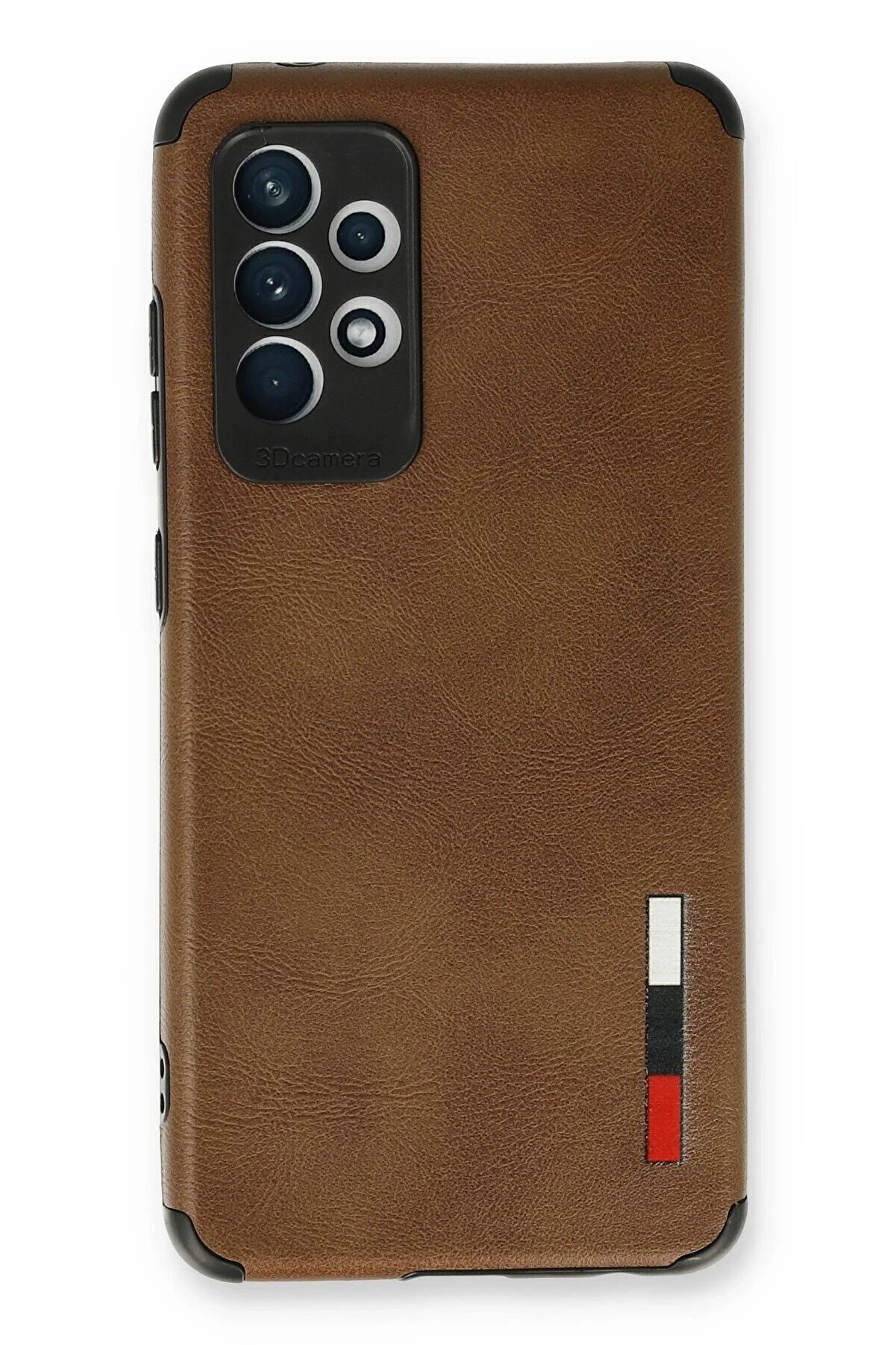 CepteToptan Samsung Galaxy A73 5G Kılıf Loop Deri Silikon - Kahverengi - DROPX9451-6222