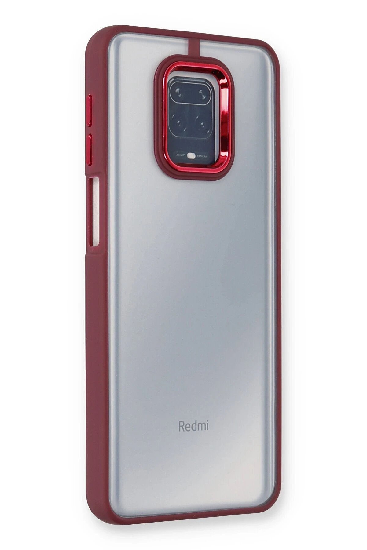 CepteToptan Xiaomi Redmi Note 9 Pro Kılıf Dora Kapak - Kırmızı - DROPX6279-6225