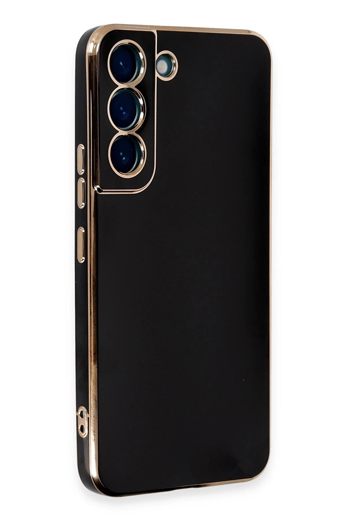 Samsung Galaxy S21 Kılıf Volet Si̇li̇kon - Si̇yah - Dropx3549-3713