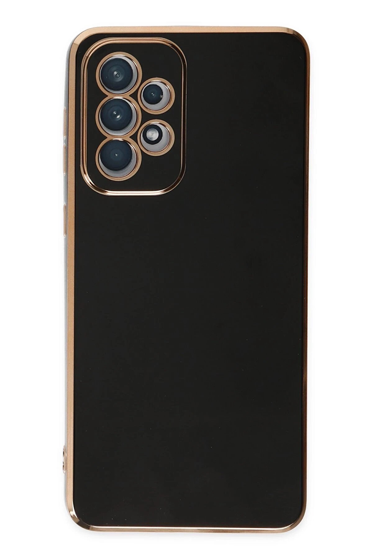 CepteToptan Samsung Galaxy A73 5G Kılıf Volet Silikon - Siyah - DROPX1439-5088