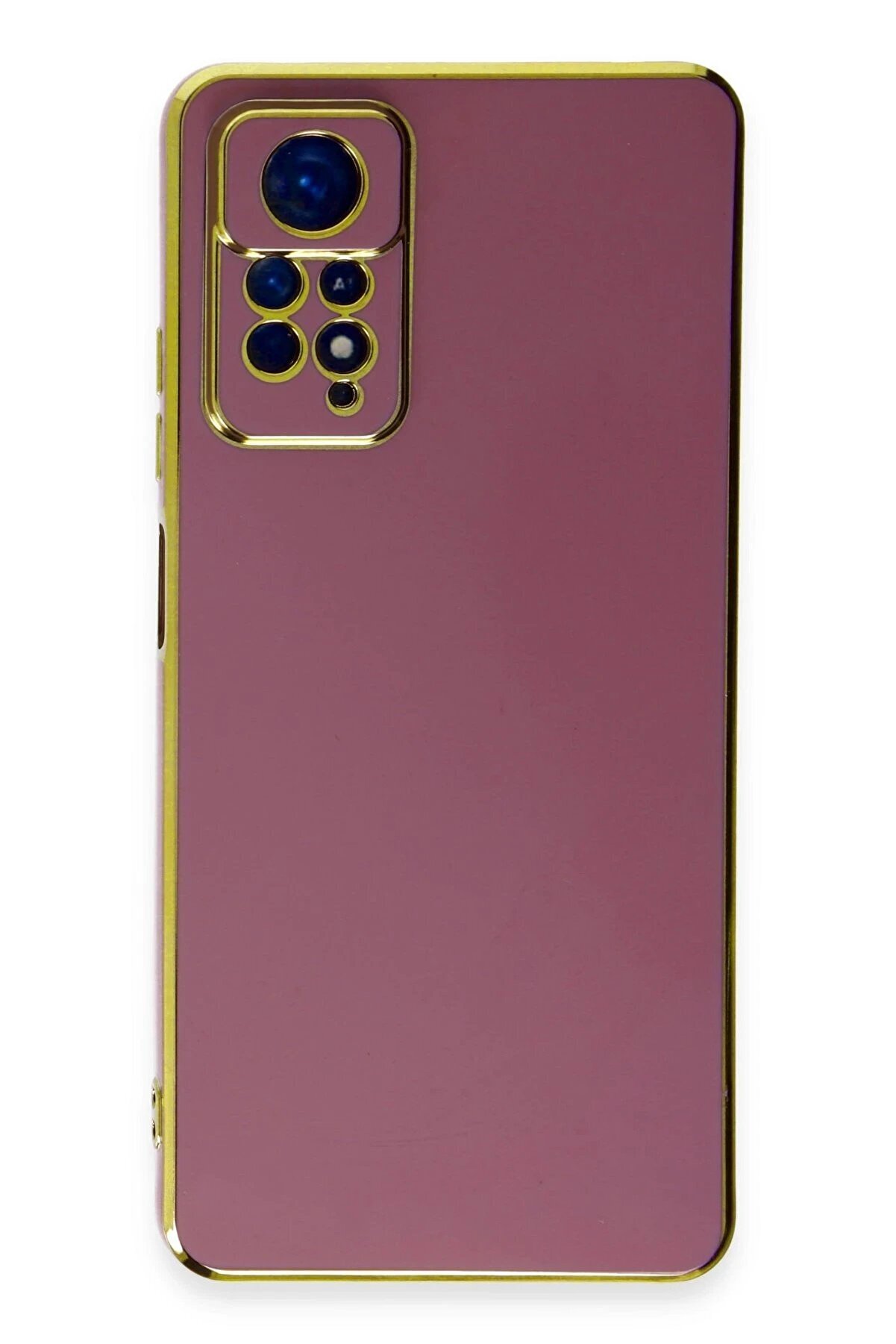 CepteToptan Xiaomi Redmi Note 11 Kılıf Volet Silikon - Kırmızı - DROPX2764-9599