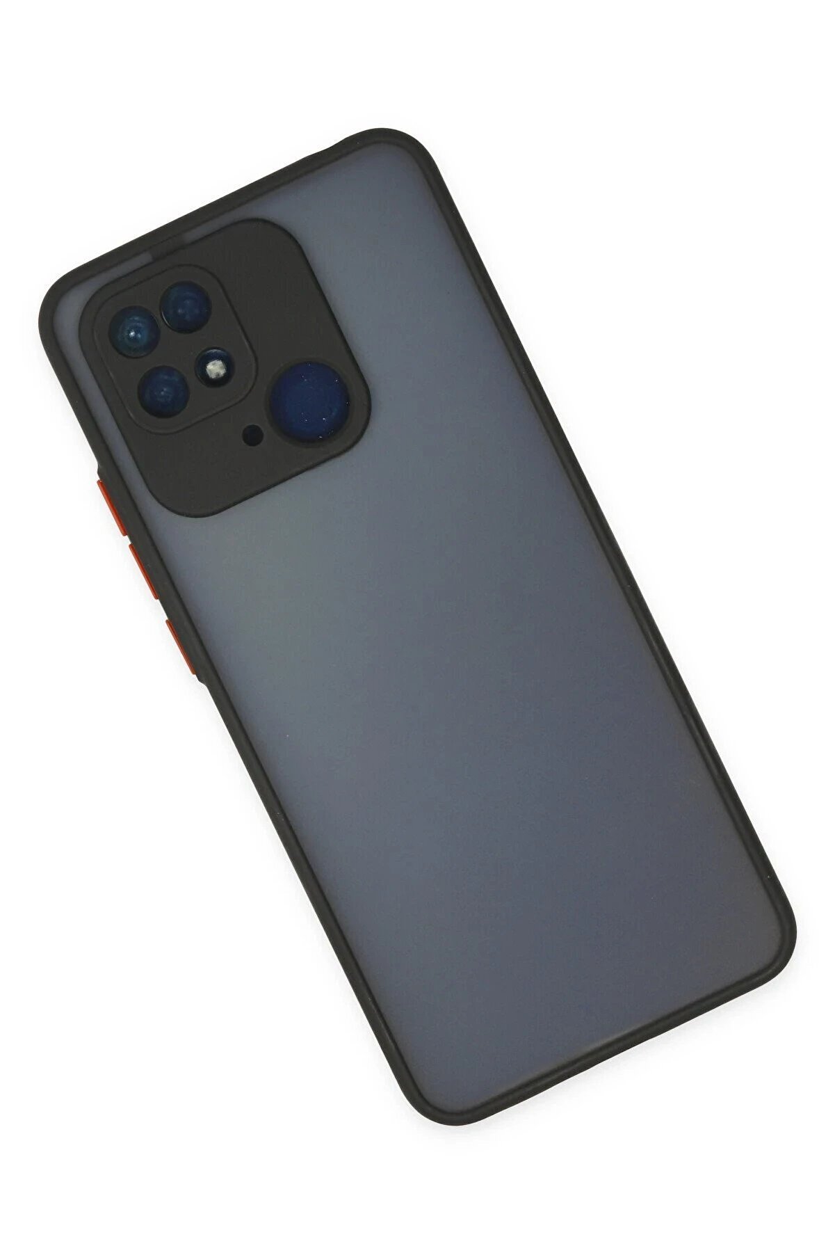 Xi̇aomi̇ Redmi̇ 10C Kılıf Montreal Si̇li̇kon Kapak - Si̇yah - Dropx7988-7643