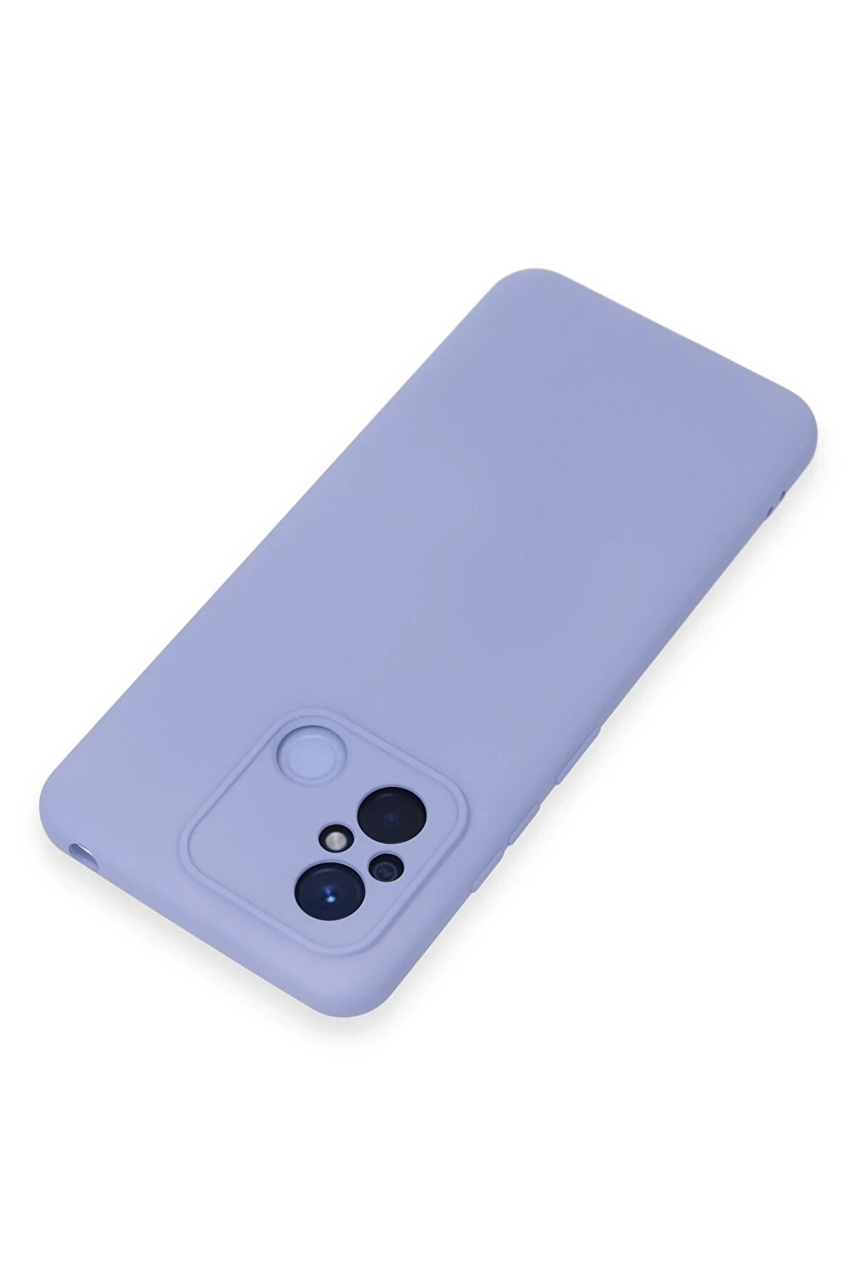 Xi̇aomi̇ Redmi̇ 12C Kılıf Nano İçi̇ Kadi̇fe Si̇li̇kon - Li̇la - Dropx8163-1683