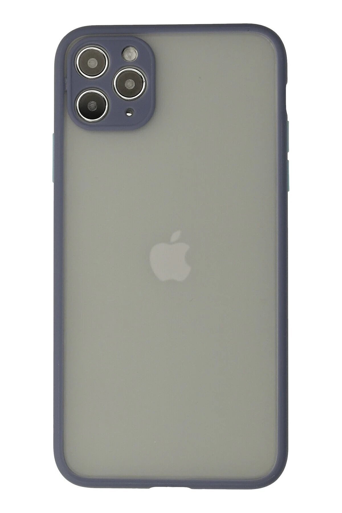 CepteToptan iPhone 12 Pro Max Kılıf Montreal Silikon Kapak - Gri - DROPX3001-5037