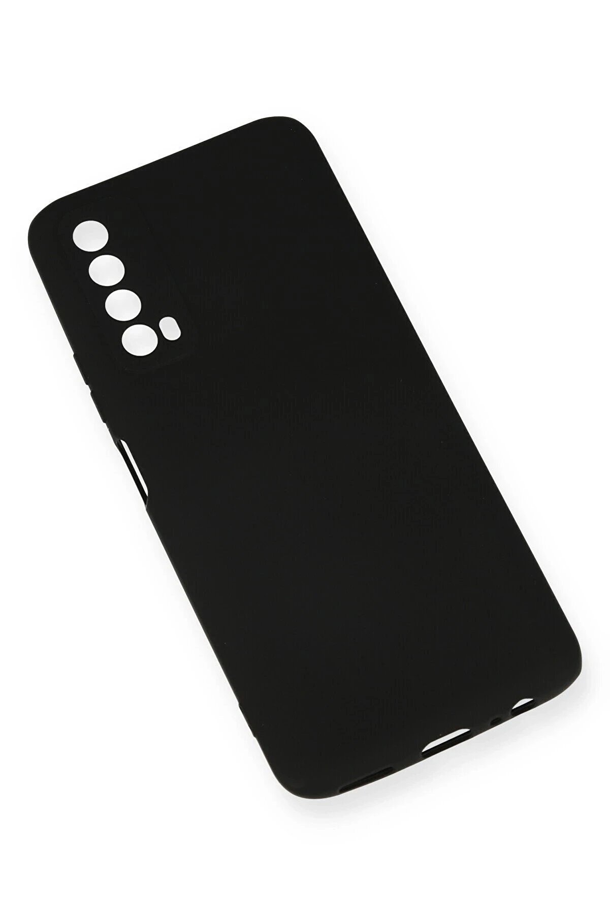 Huawei̇ P Smart 2021 Kılıf Fi̇rst Si̇li̇kon - Si̇yah - Dropx2148-8736