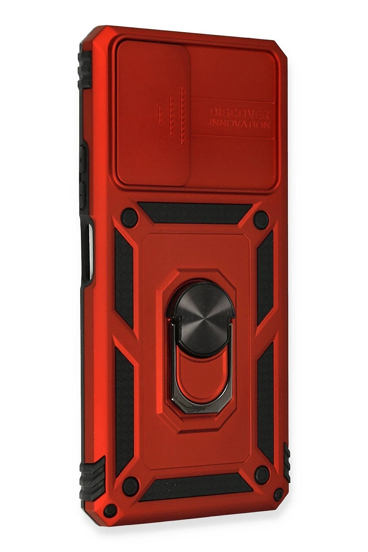 Xi̇aomi̇ Redmi̇ Note 10 Pro Kılıf Pars Lens Yüzüklü Si̇li̇kon - Kırmızı - Dropx4902-5425