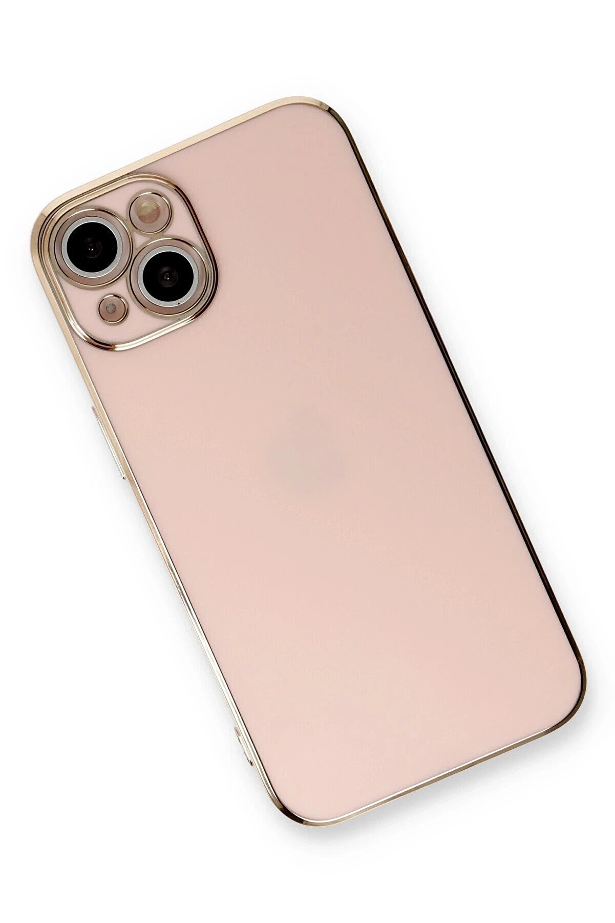 İphone 13 Kılıf Volet Si̇li̇kon - Pembe - Dropx7194-4908