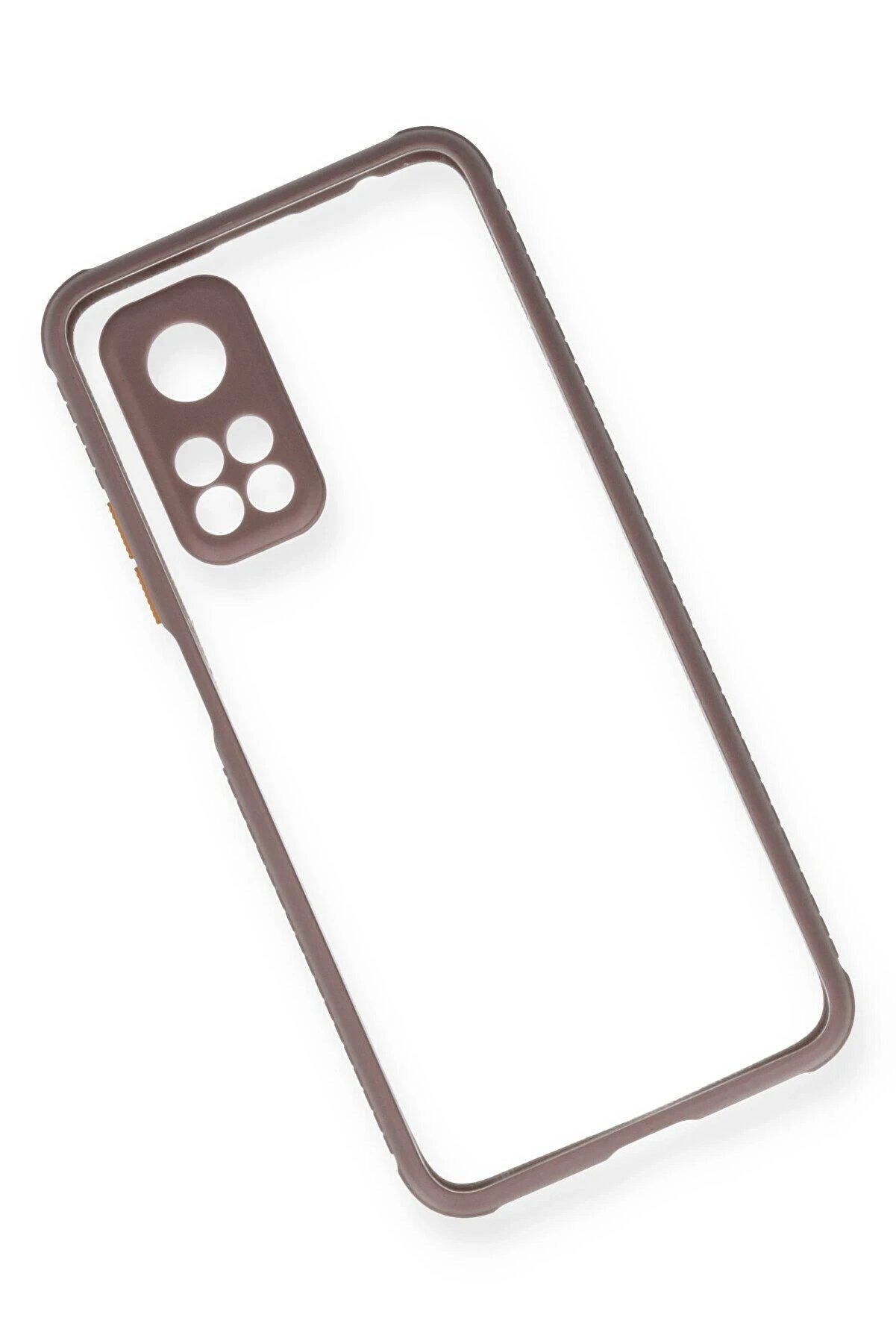 Xi̇aomi̇ Mi̇ 10T Pro Kılıf Mi̇ami̇ Şeffaf Si̇li̇kon - Açık Mor - Dropx7572-9783