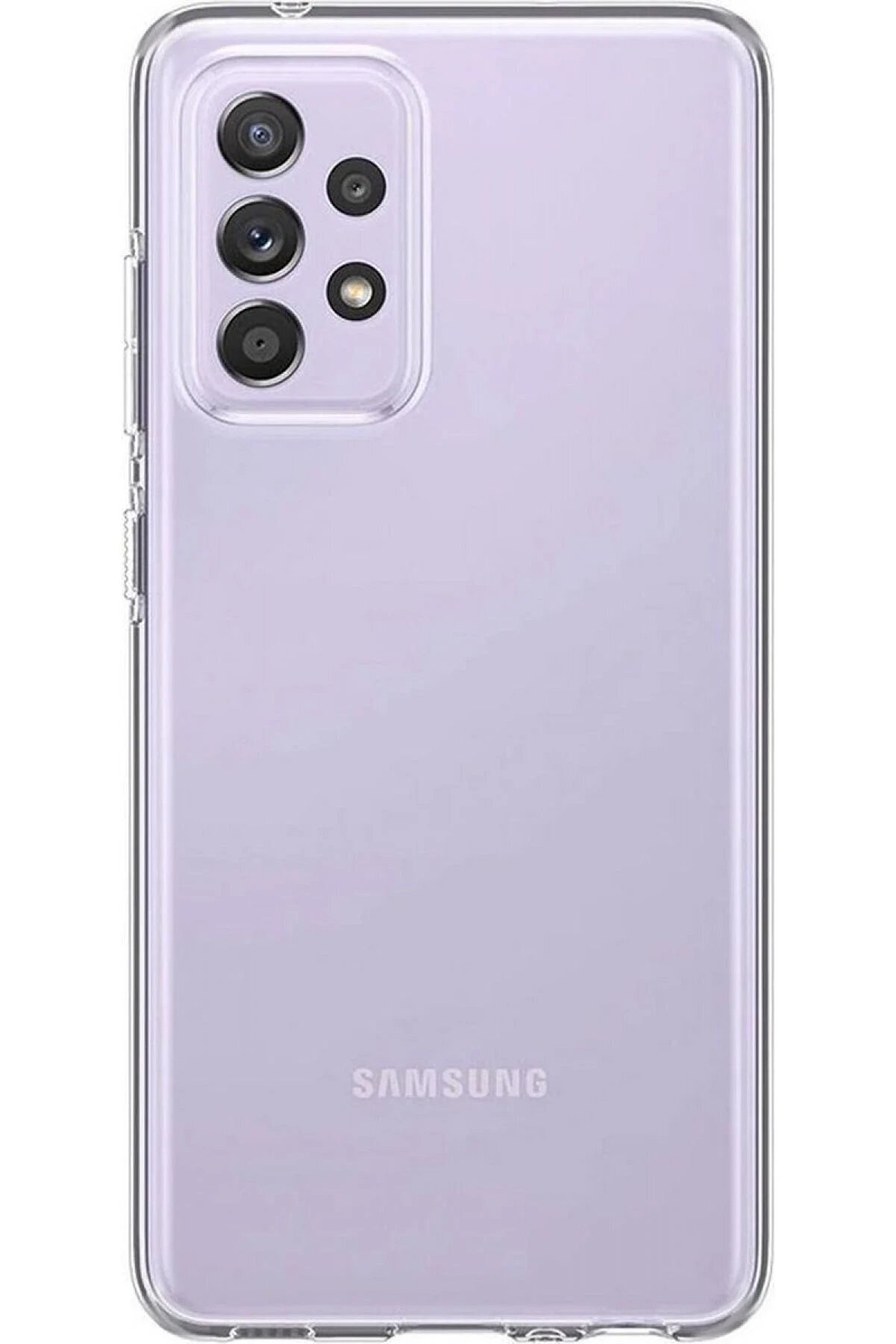Samsung Galaxy A72 Kılıf Lüx Şeffaf Si̇li̇kon - Dropx3294-4596