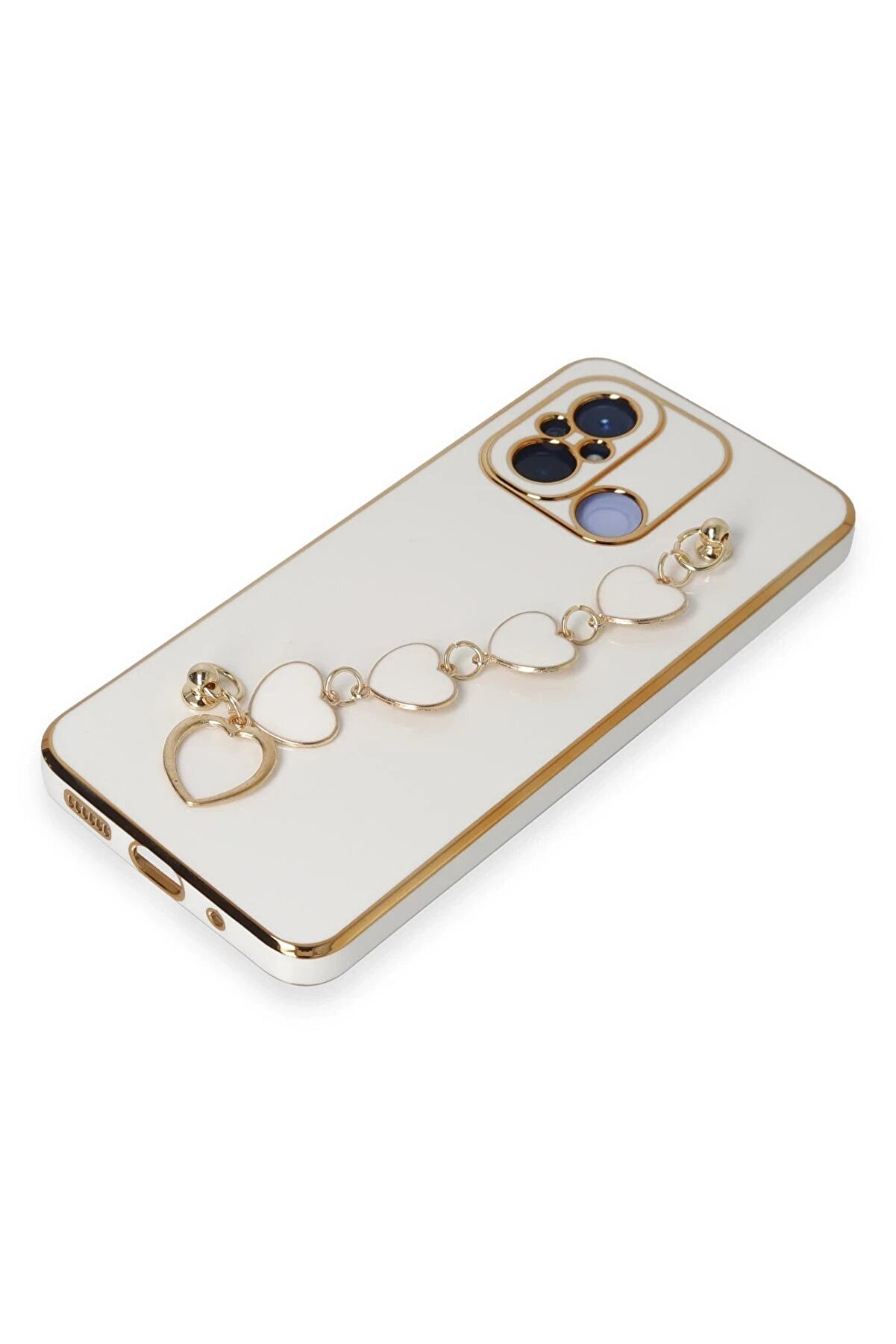 Xi̇aomi̇ Redmi̇ 12C Kılıf Esi̇la Si̇li̇kon - Beyaz - Dropx7929-9997