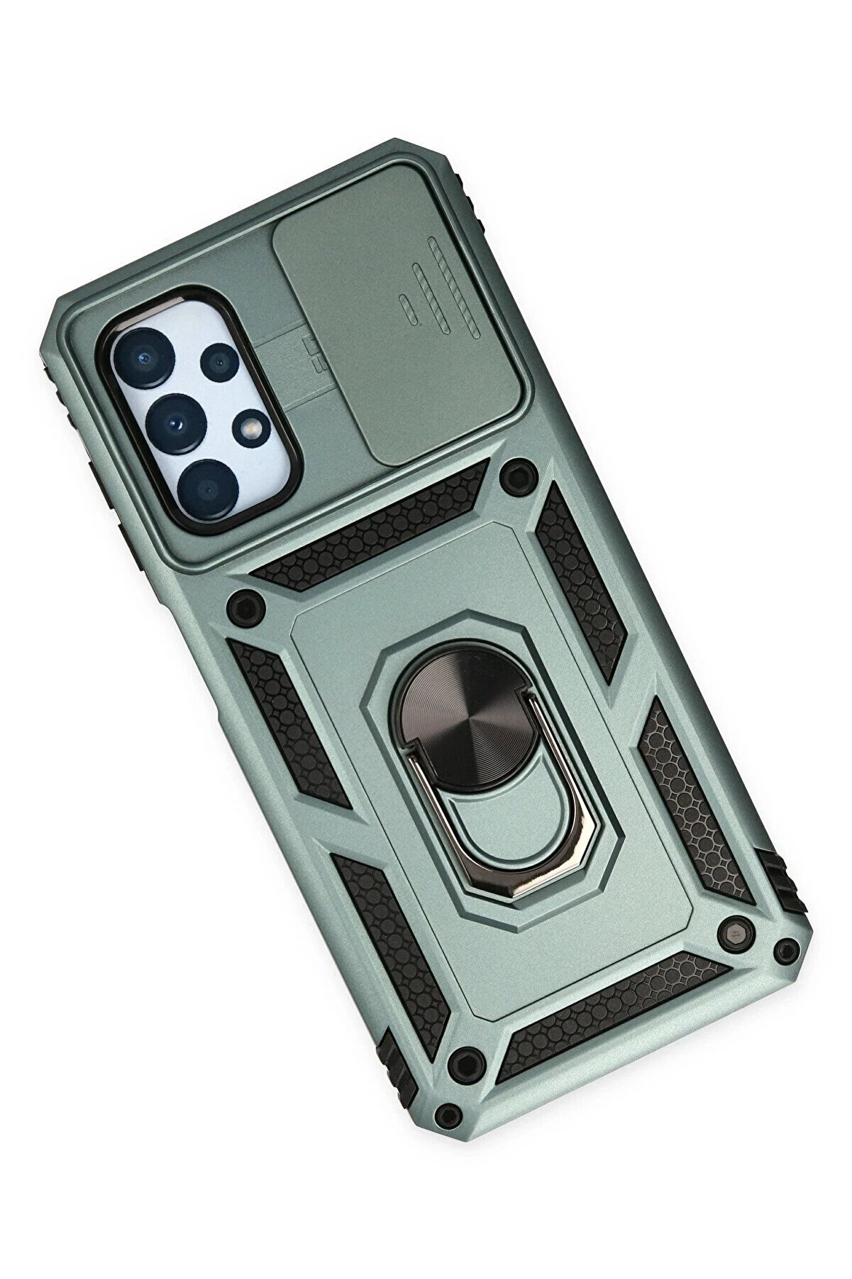 Samsung Galaxy A33 5G Kılıf Pars Lens Y&uuml;z&uuml;kl&uuml; Si̇li̇kon - Yeşi̇l - Dropx5972-8382