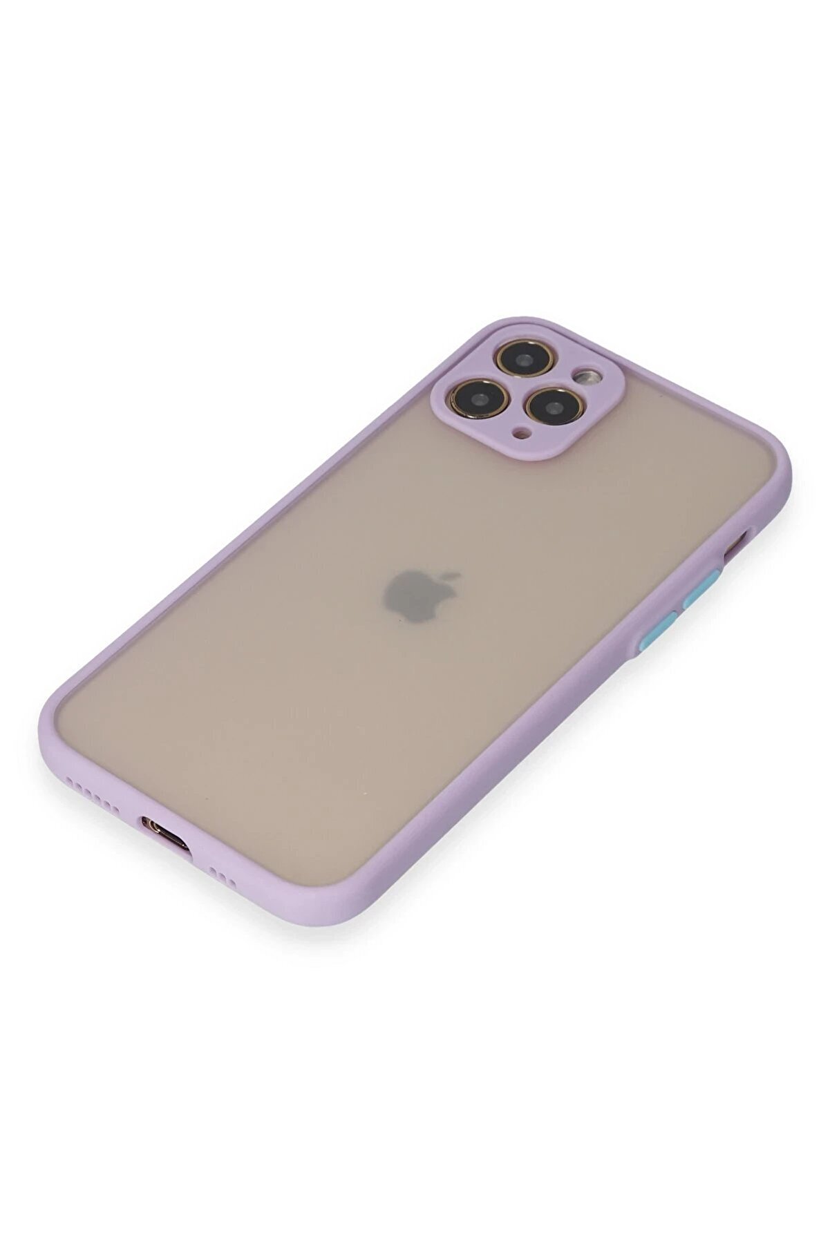 İphone 11 Pro Kılıf Montreal Si̇li̇kon Kapak - Mor - Dropx6593-3646