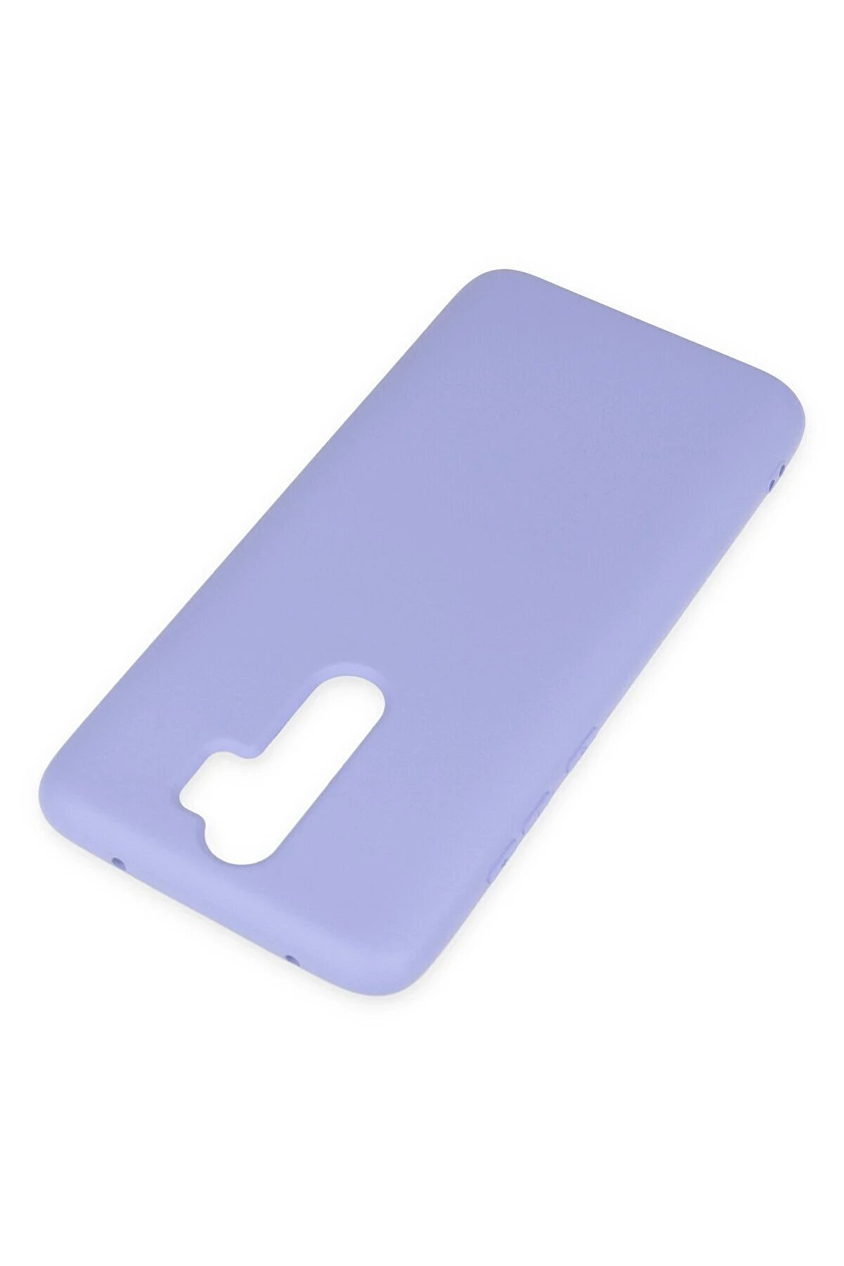 Xi̇aomi̇ Redmi̇ Note 8 Pro Kılıf Nano İçi̇ Kadi̇fe Si̇li̇kon - Li̇la - Dropx3143-2456