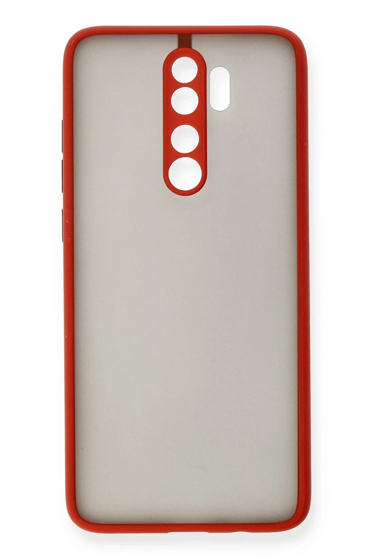 Xi̇aomi̇ Redmi̇ Note 8 Pro Kılıf Montreal Si̇li̇kon Kapak - Kırmızı - Dropx8237-6117