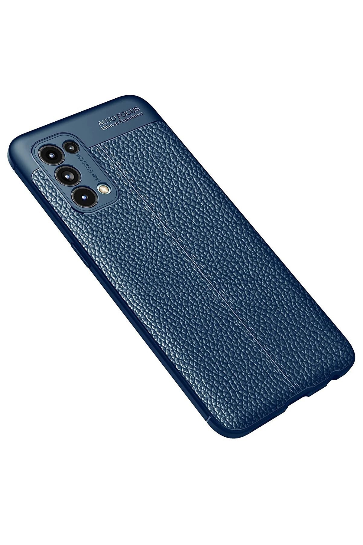 Oppo Reno 5 Kılıf Auto Focus Kapak - Laci̇vert - Dropx7830-8906