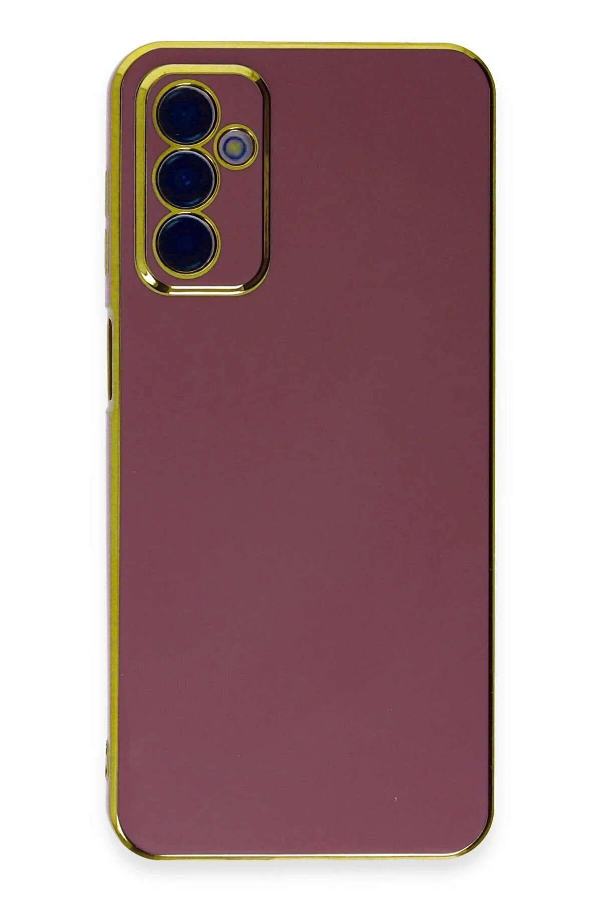 CepteToptan Samsung Galaxy A04S Kılıf Volet Silikon - Kırmızı - DROPX3233-7386