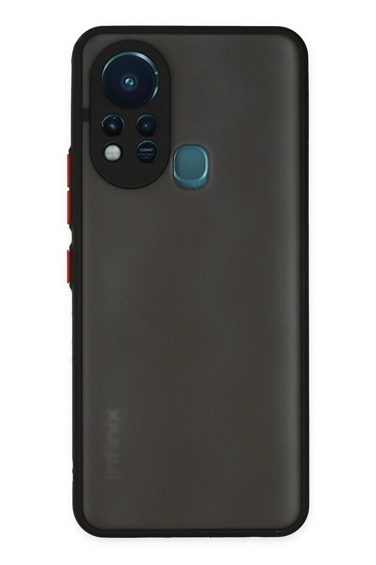 CepteToptan İnfinix Hot 11s Kılıf Montreal Silikon Kapak - Siyah - DROPX1824-6706