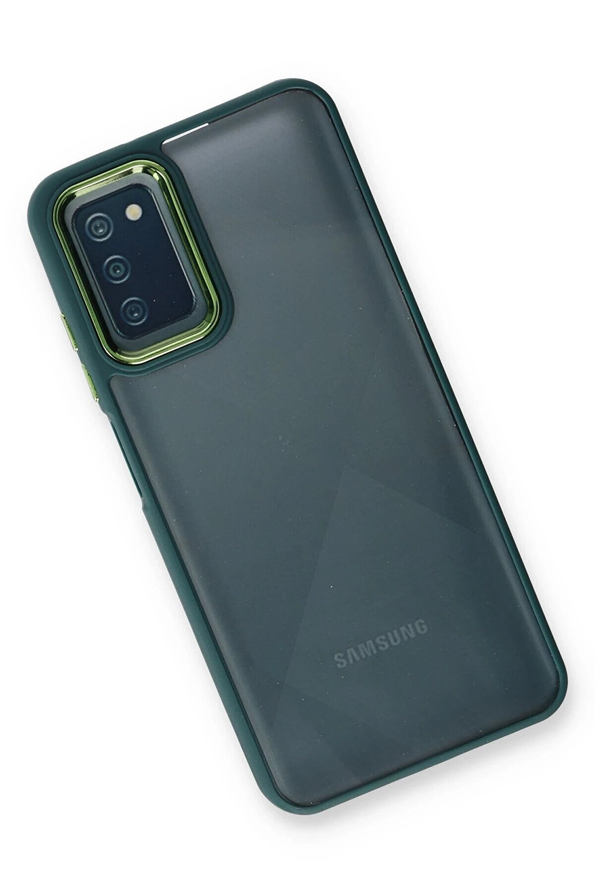 Samsung Galaxy A03S Kılıf Dora Kapak - Haki̇ Yeşi̇l - Dropx1134-5508