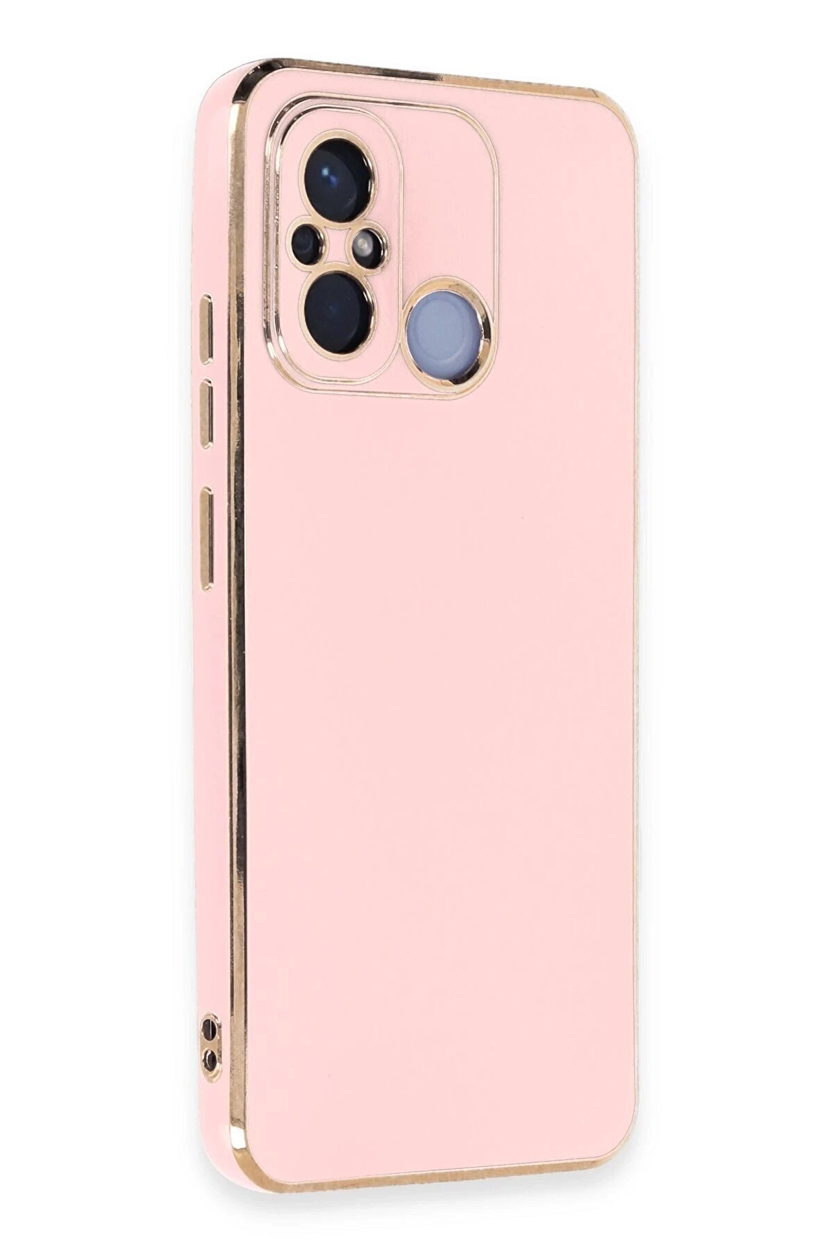 Xi̇aomi̇ Redmi̇ 12C Kılıf Volet Si̇li̇kon - Pembe - Dropx6579-3353